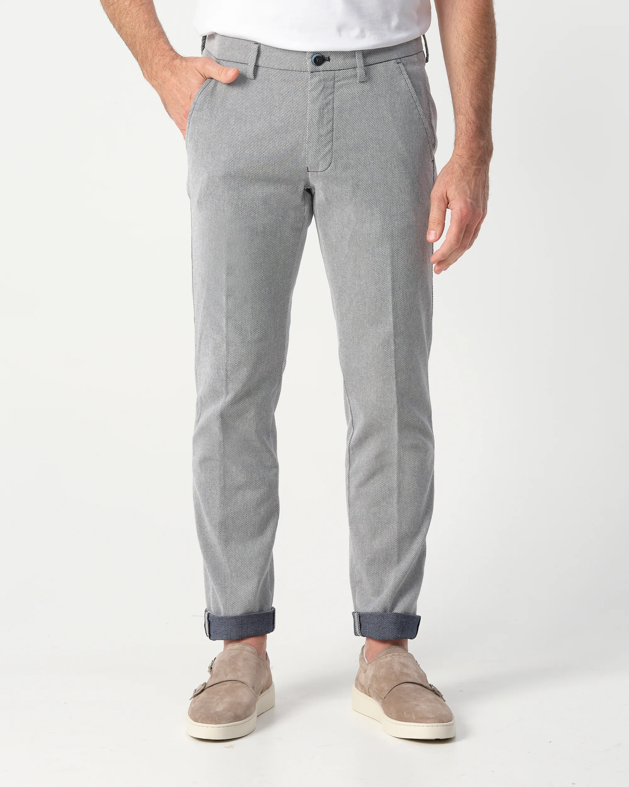 Mason's Chino Donker blauw 102383-001-46