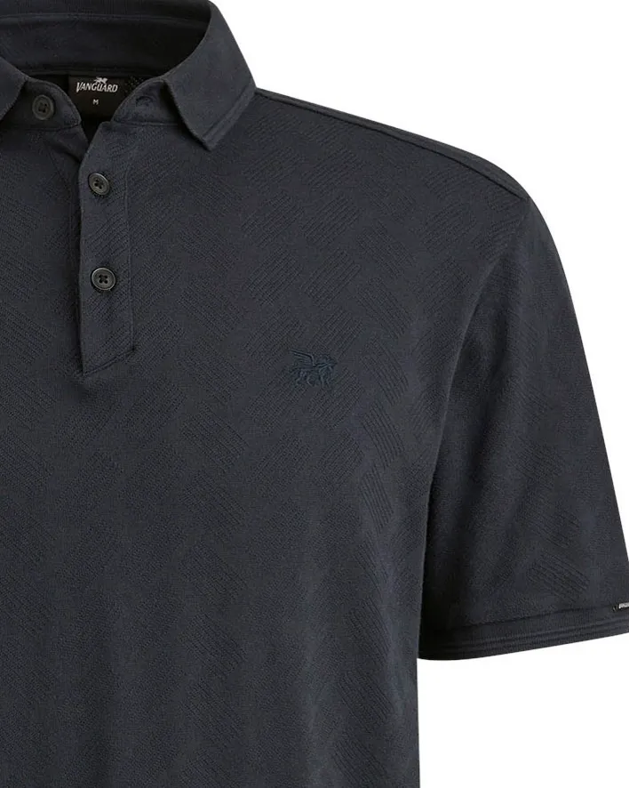 Vanguard Polo SS Blauw 102489-001-L