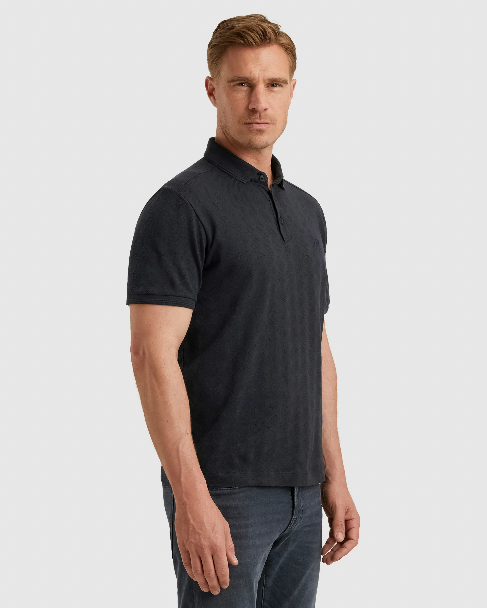 Vanguard Polo SS Blauw 102489-001-L