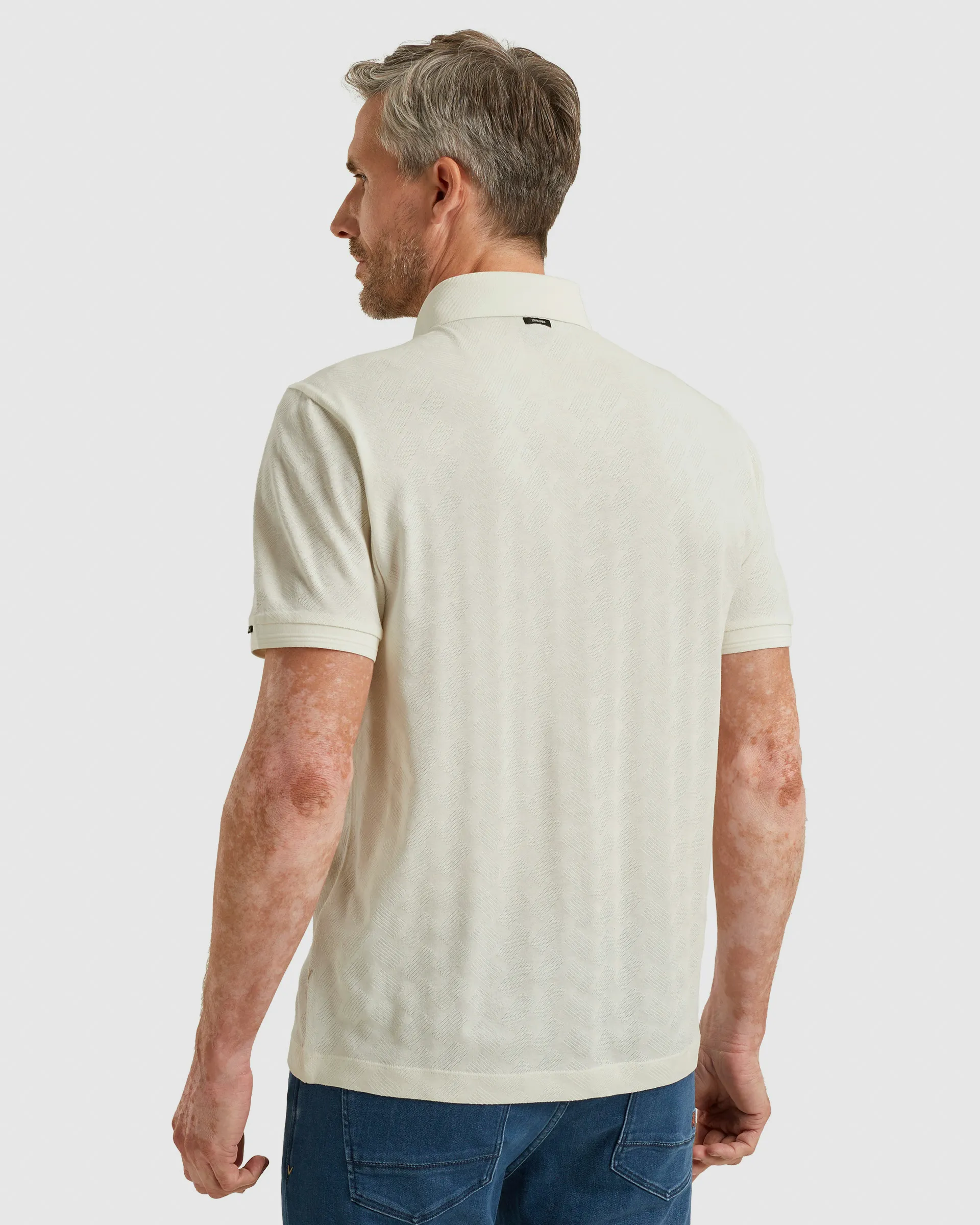 Vanguard Polo SS Ecru 102490-001-L