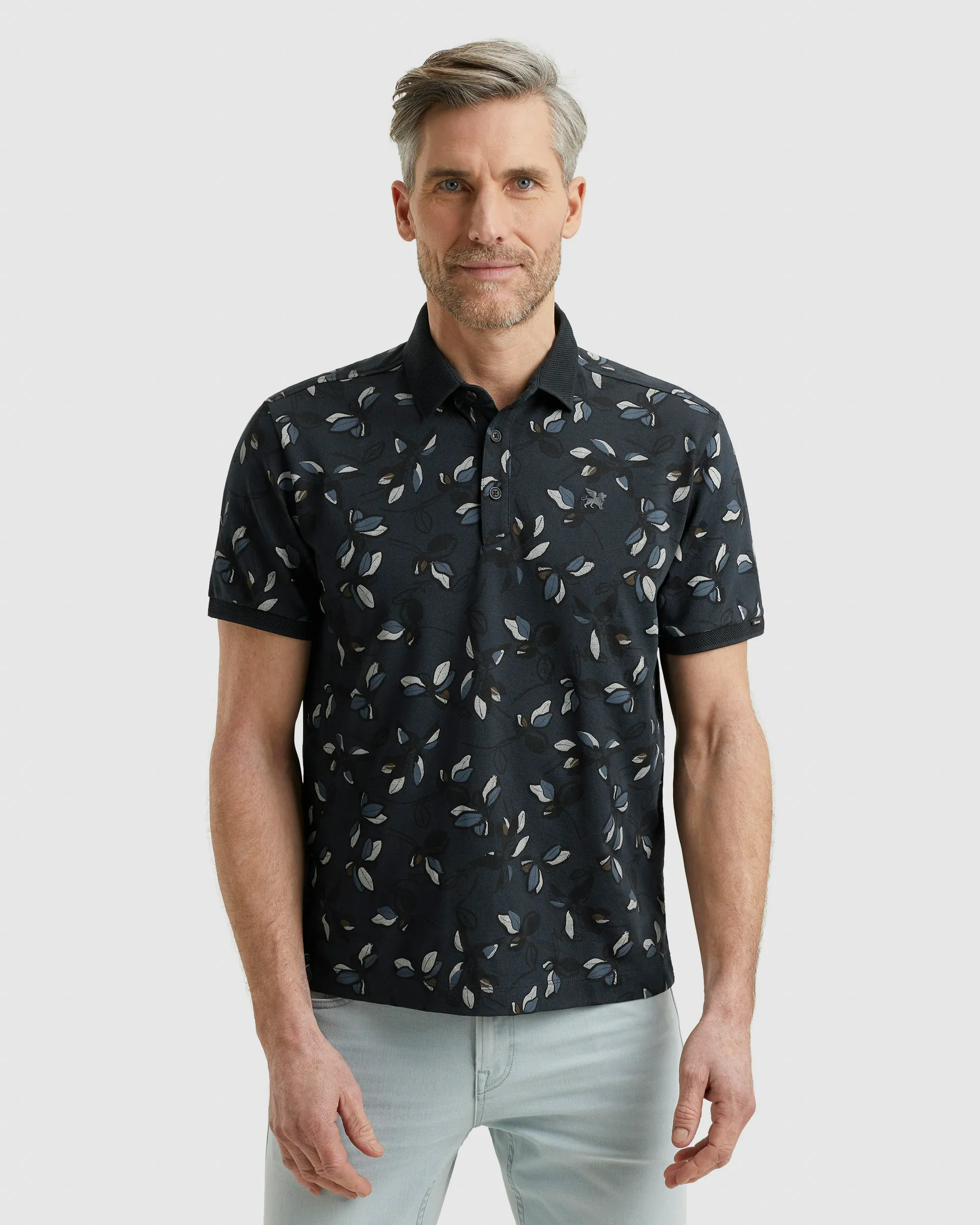Vanguard Polo SS Blauw 102491-001-L