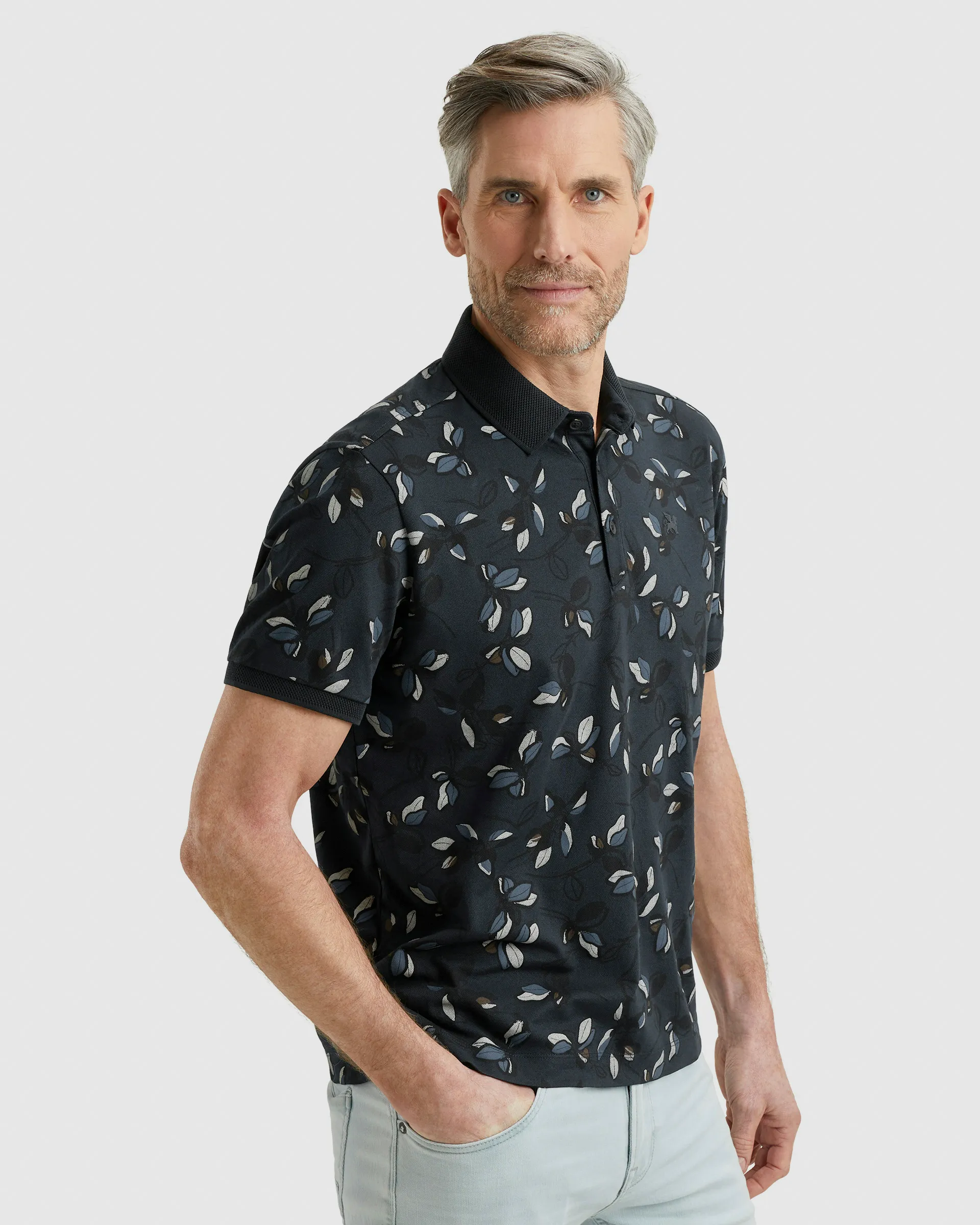 Vanguard Polo SS Blauw 102491-001-L