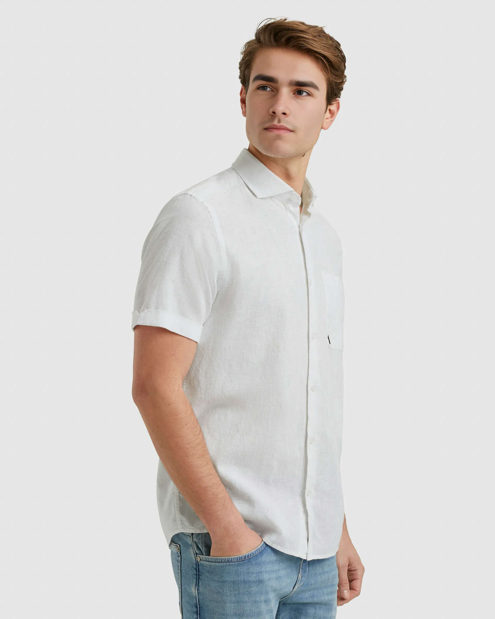 Vanguard Casual shirt SS Wit 102493-001-L