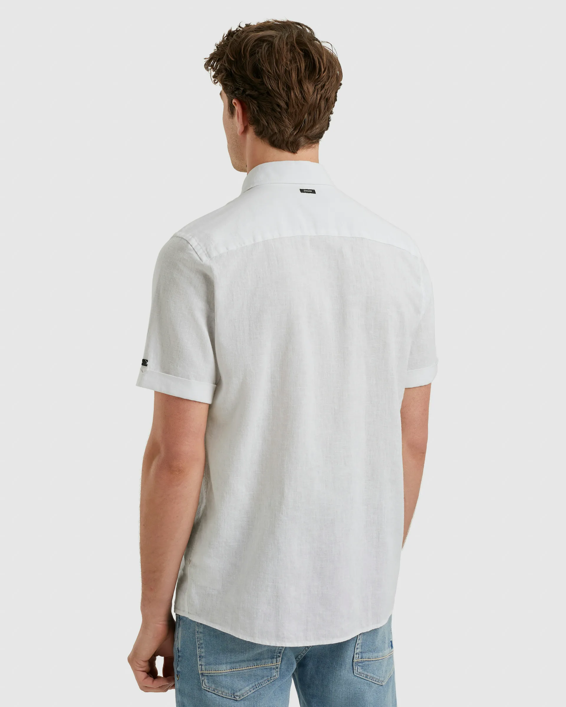 Vanguard Casual shirt SS Wit 102493-001-L