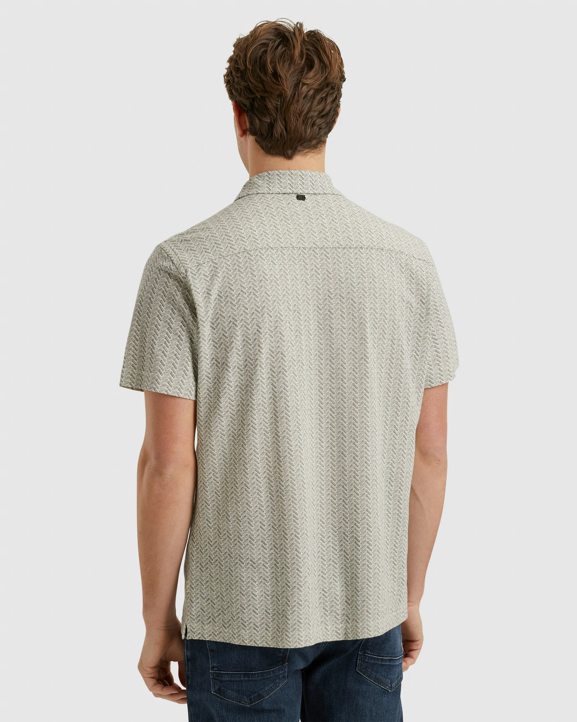 Vanguard Casual shirt SS Ecru 102526-001-L