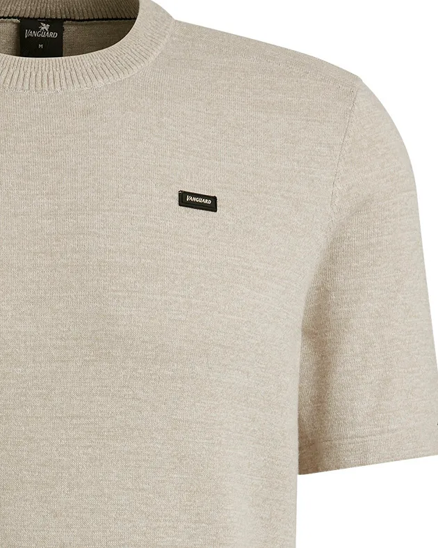 Vanguard T-shirt SS Zilver 102531-001-L