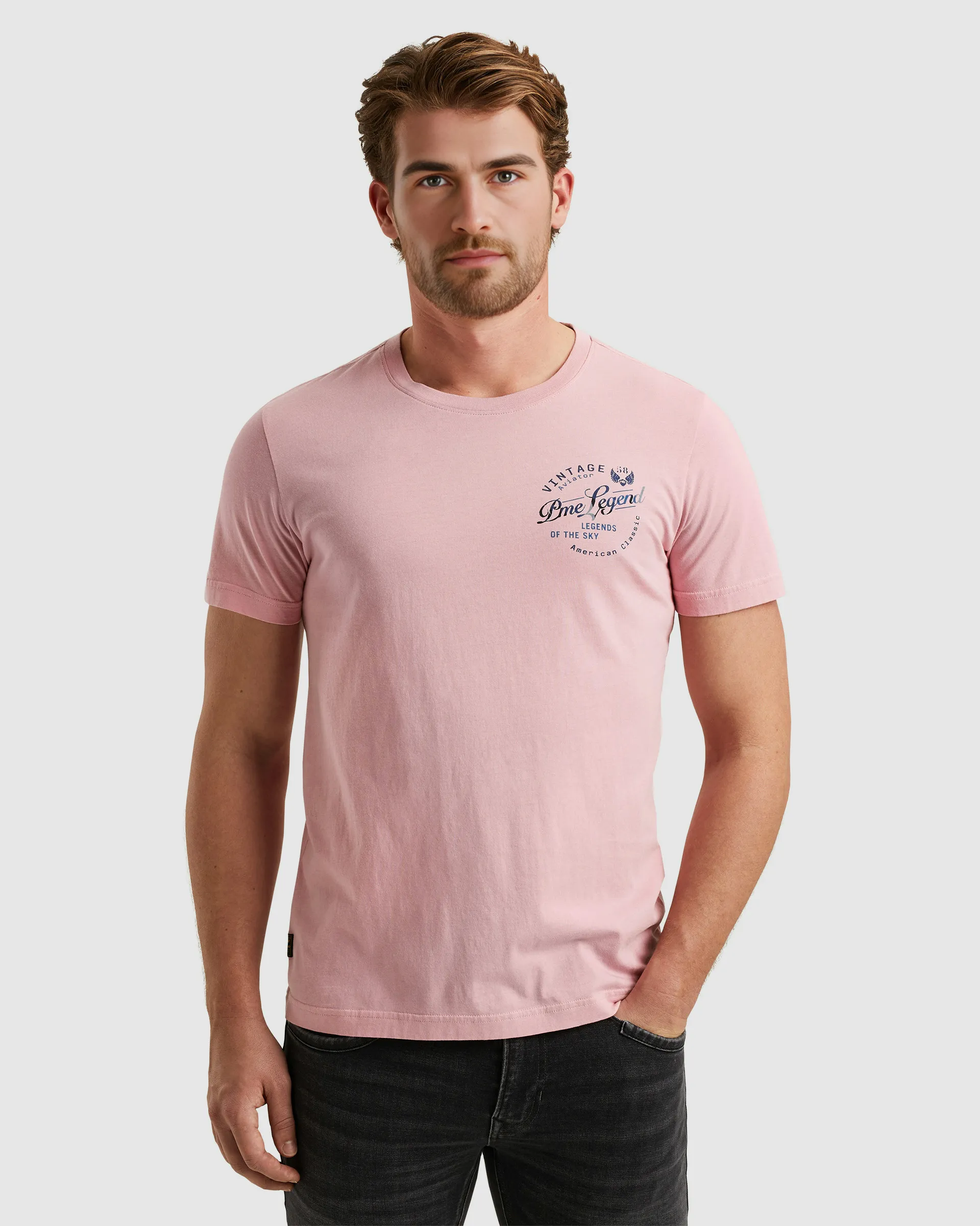 PME Legend T-shirt SS Paars 102543-001-L