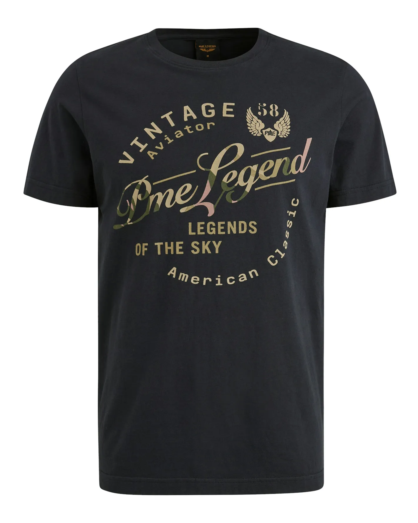 PME Legend T-shirt SS Blauw 102545-001-L