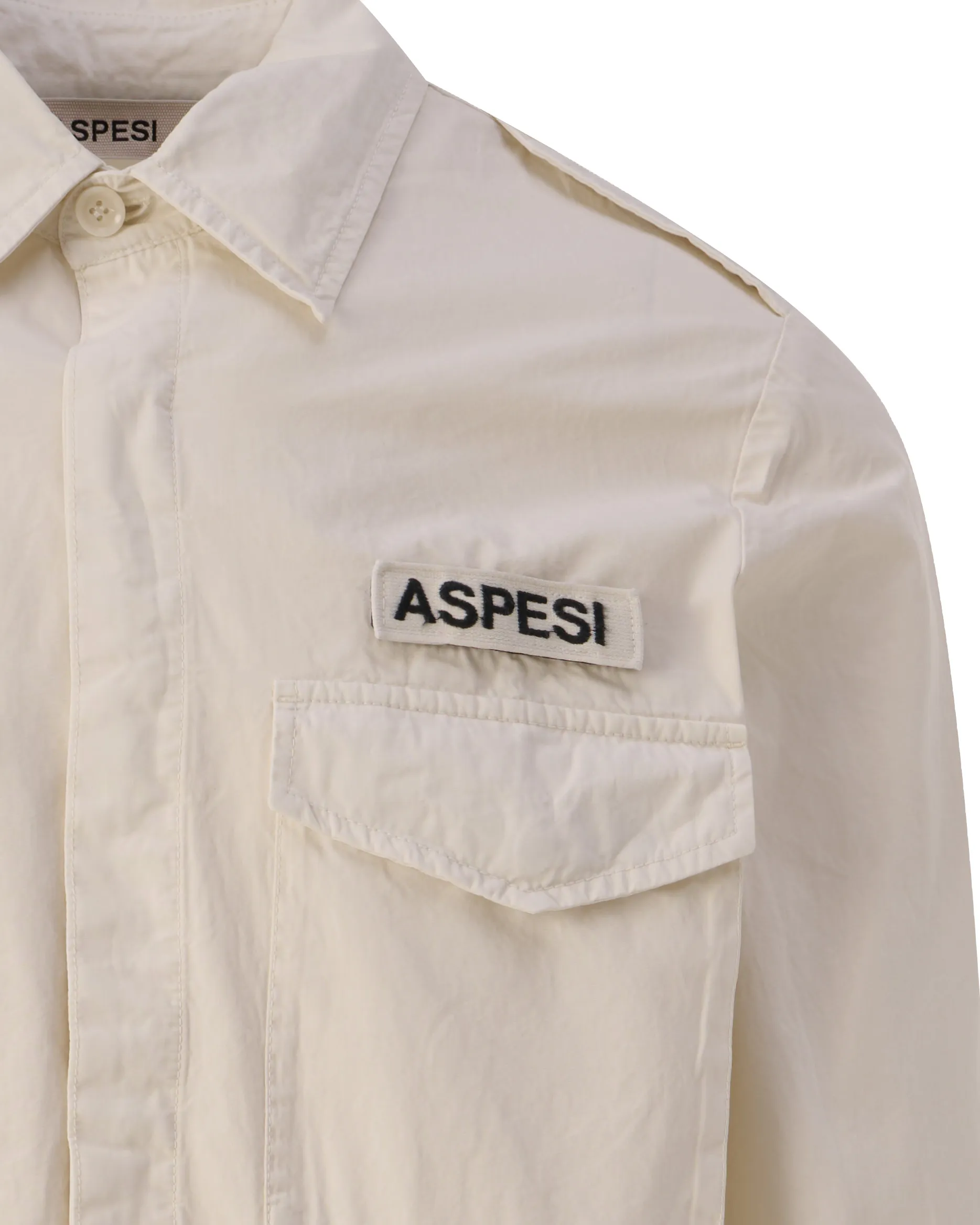 Aspesi Overshirt Ecru 102596-001-L
