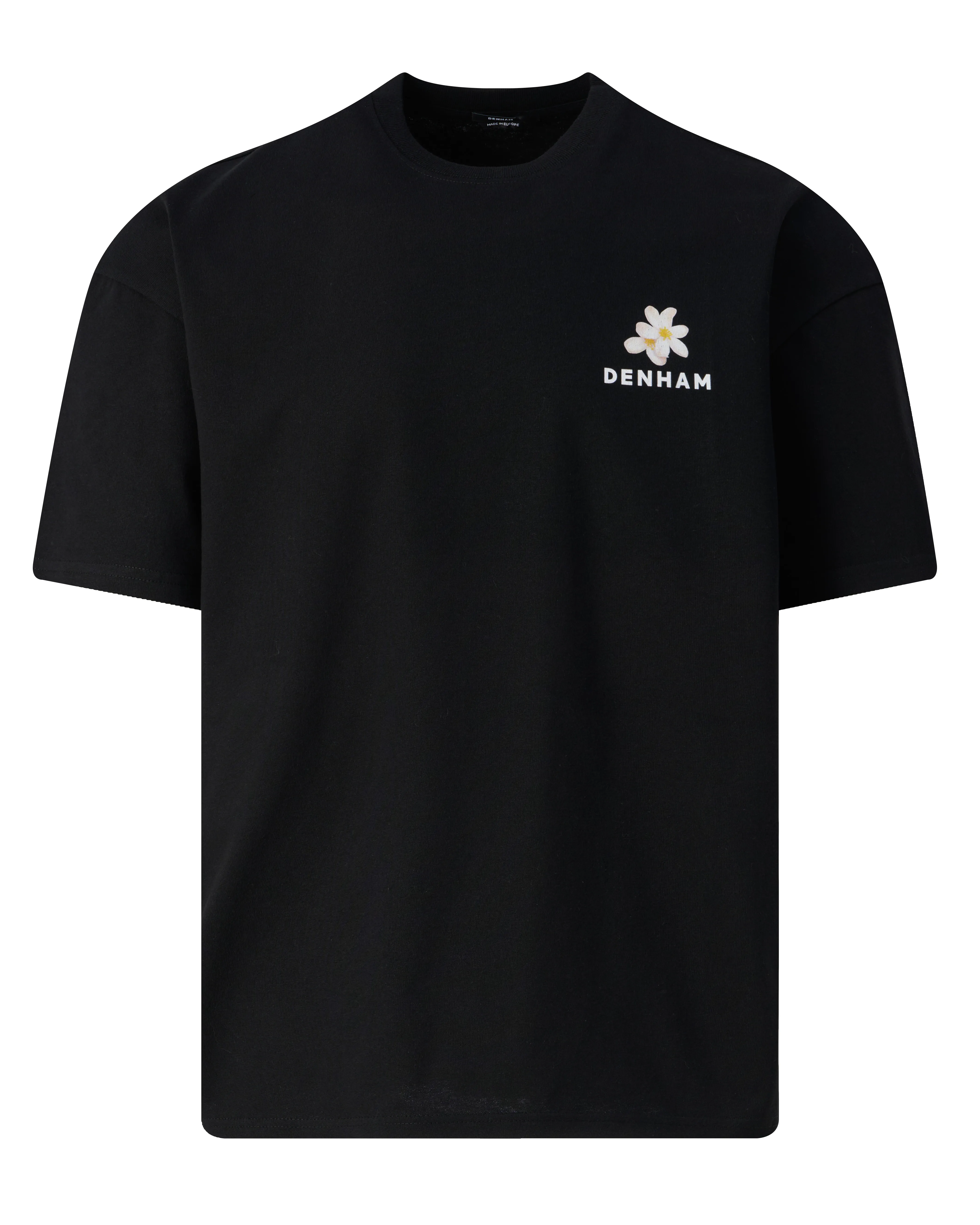Denham Amalfi T-shirt SS Zwart 102616-001-L