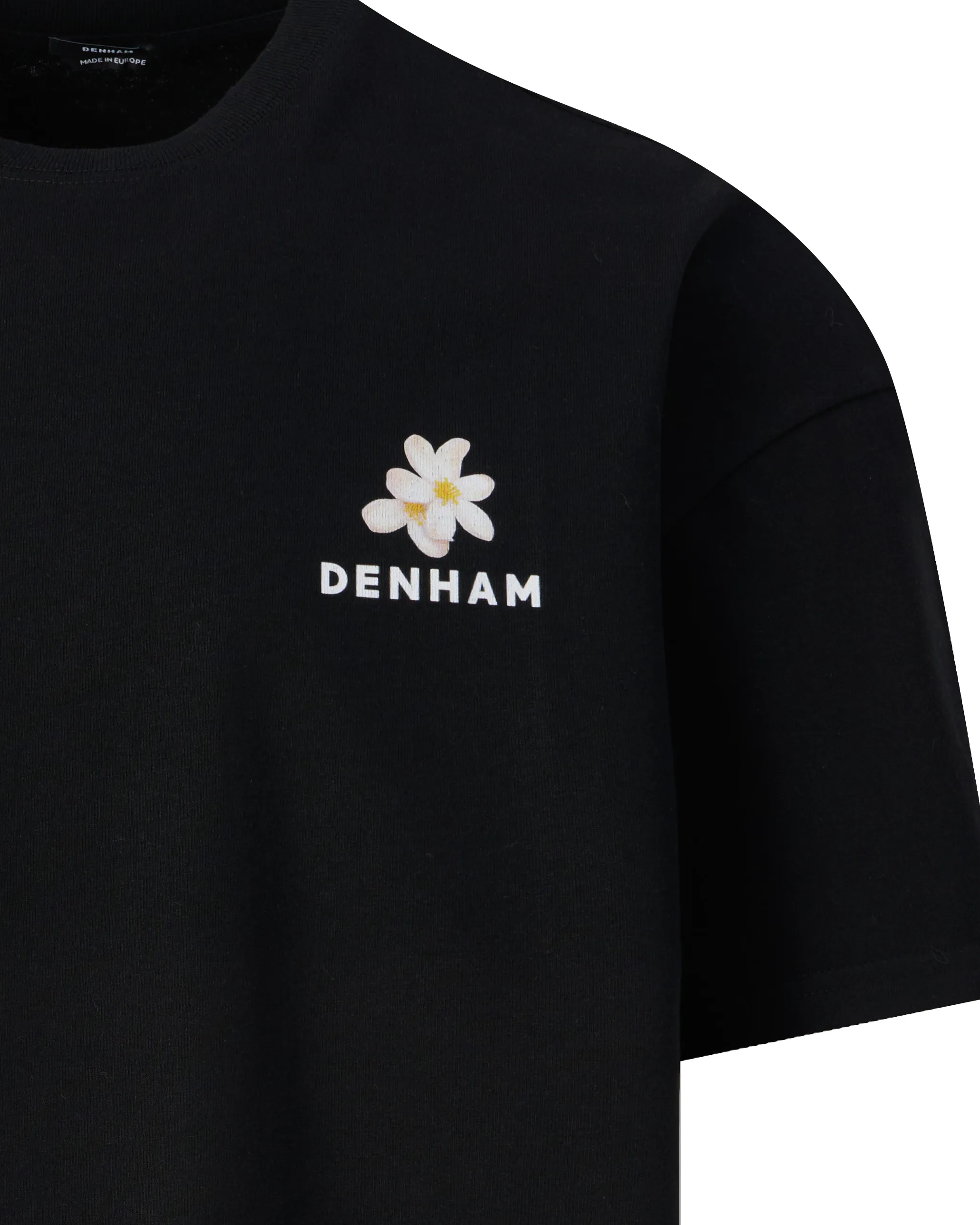 Denham Amalfi T-shirt SS Zwart 102616-001-L