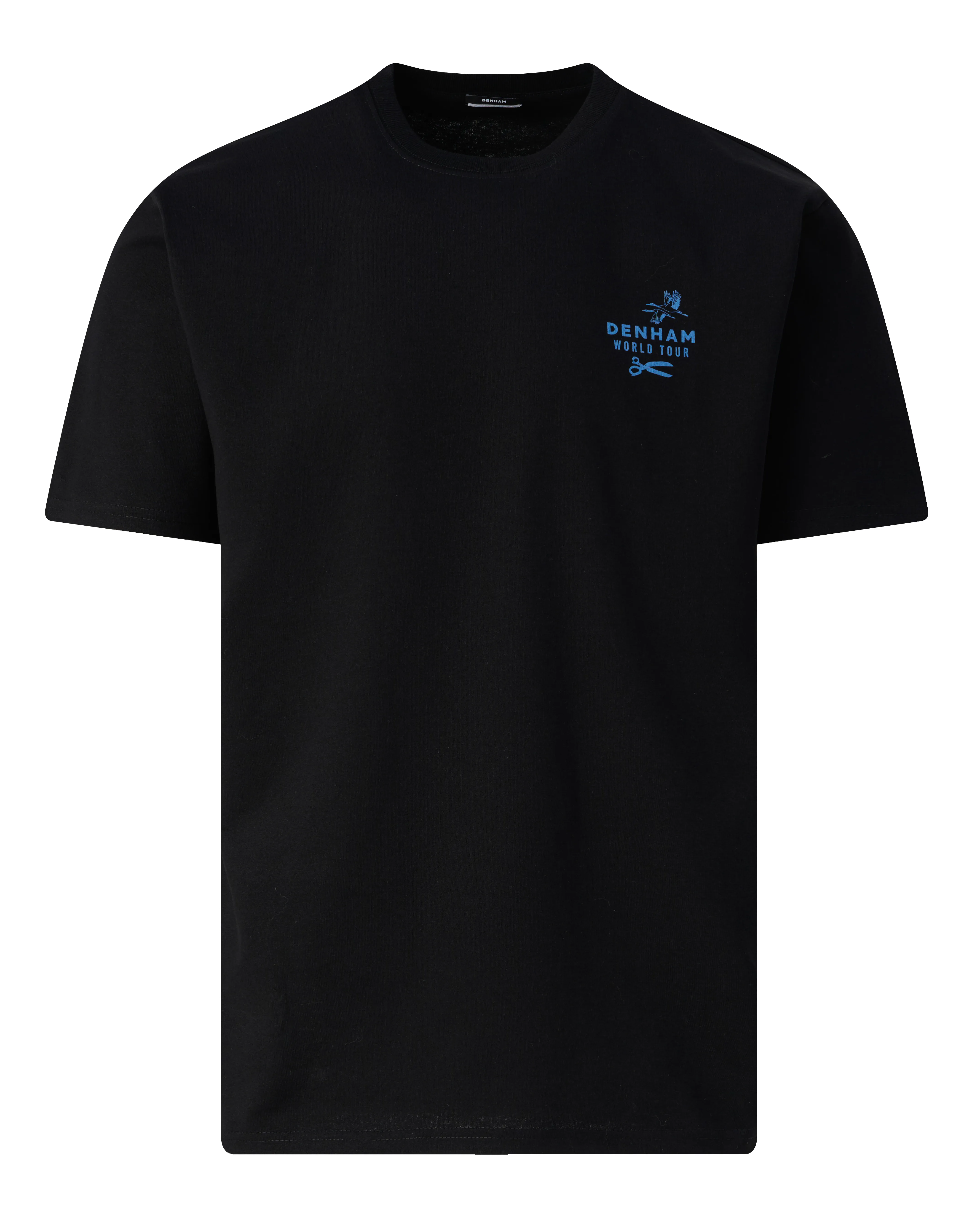 Denham Amsterdam Skyline T-shirt SS Zwart 102619-001-L
