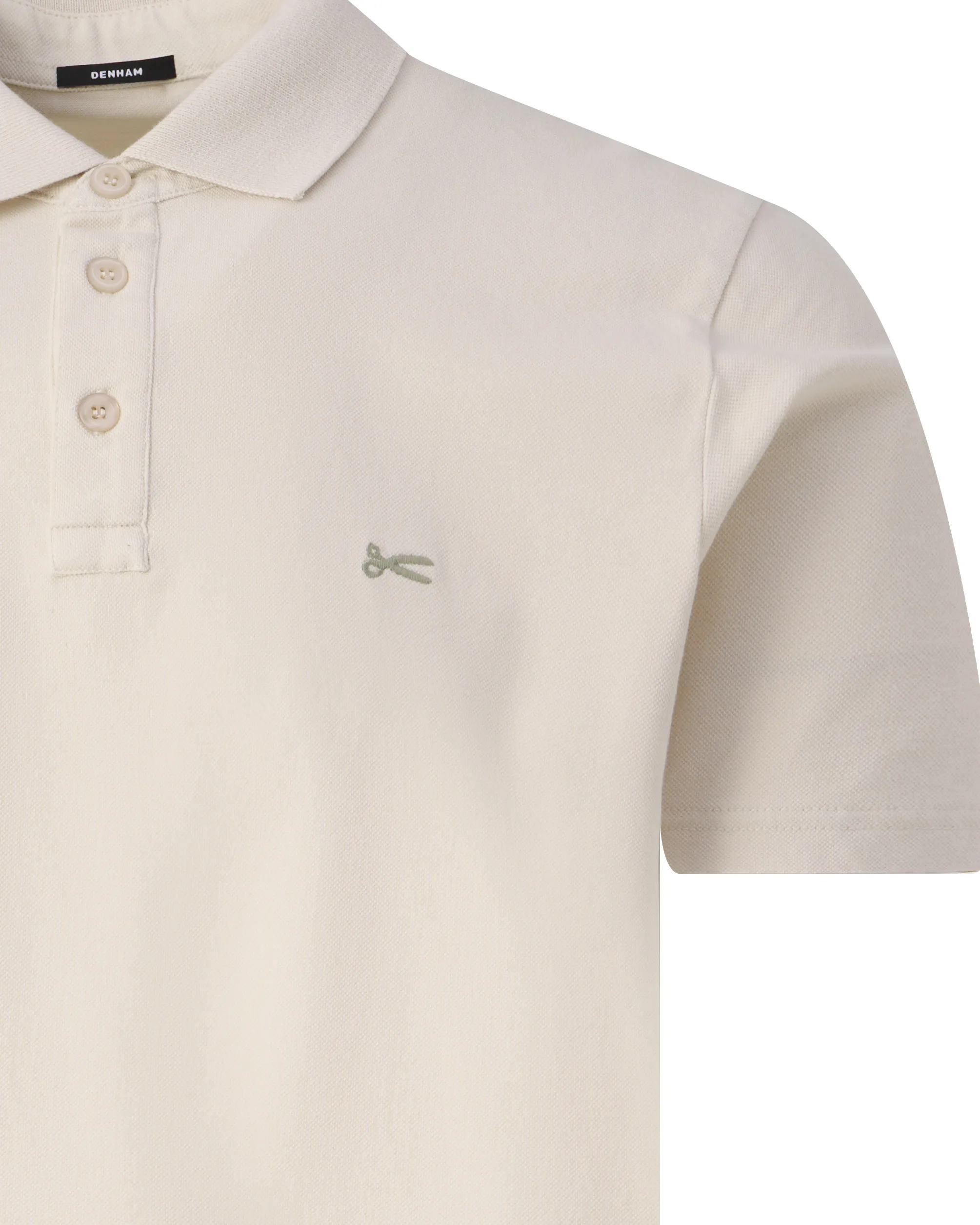 Denham Lupo Polo SS Licht grijs 102628-001-L