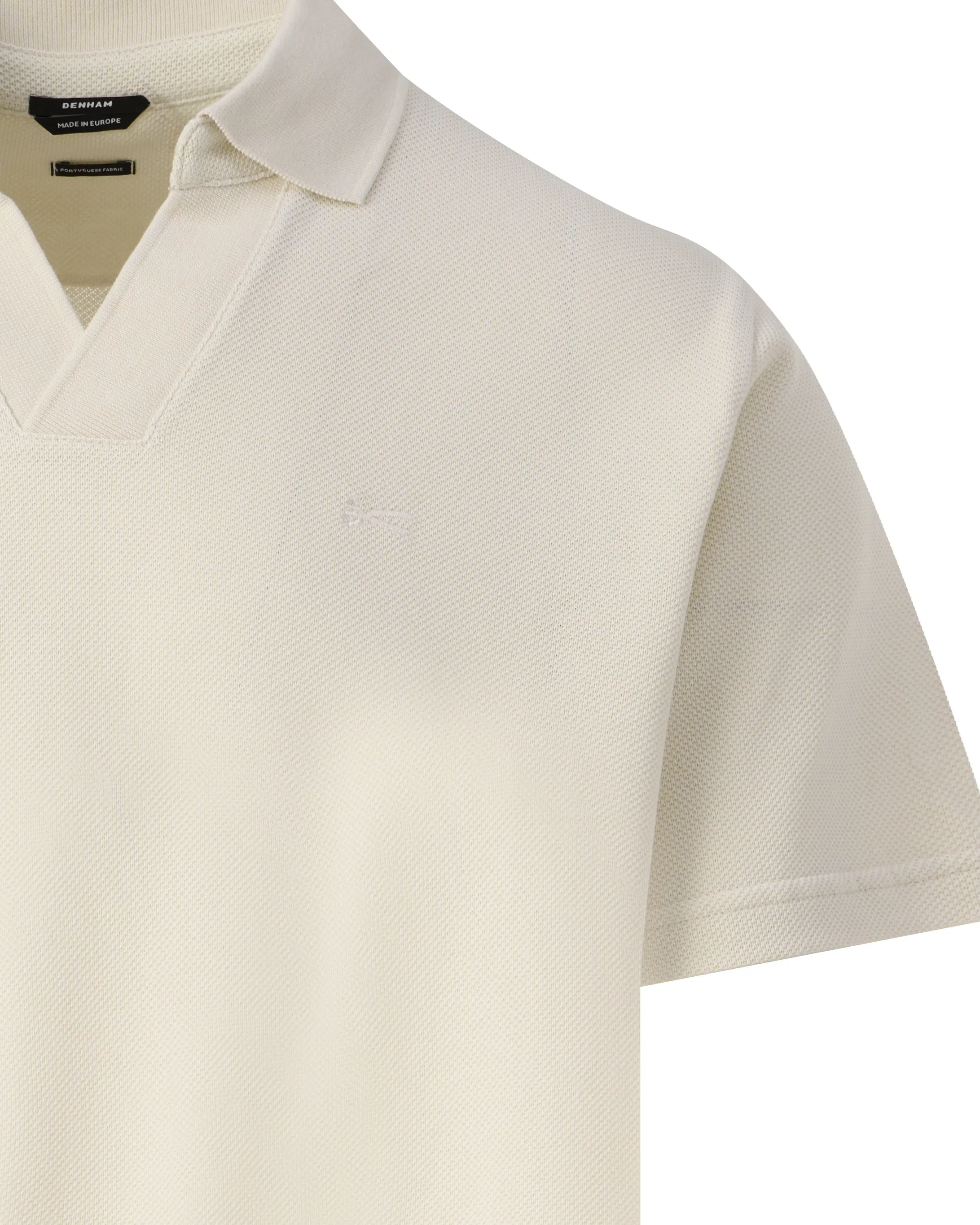 Denham Tony Polo SS Licht grijs 102631-001-L