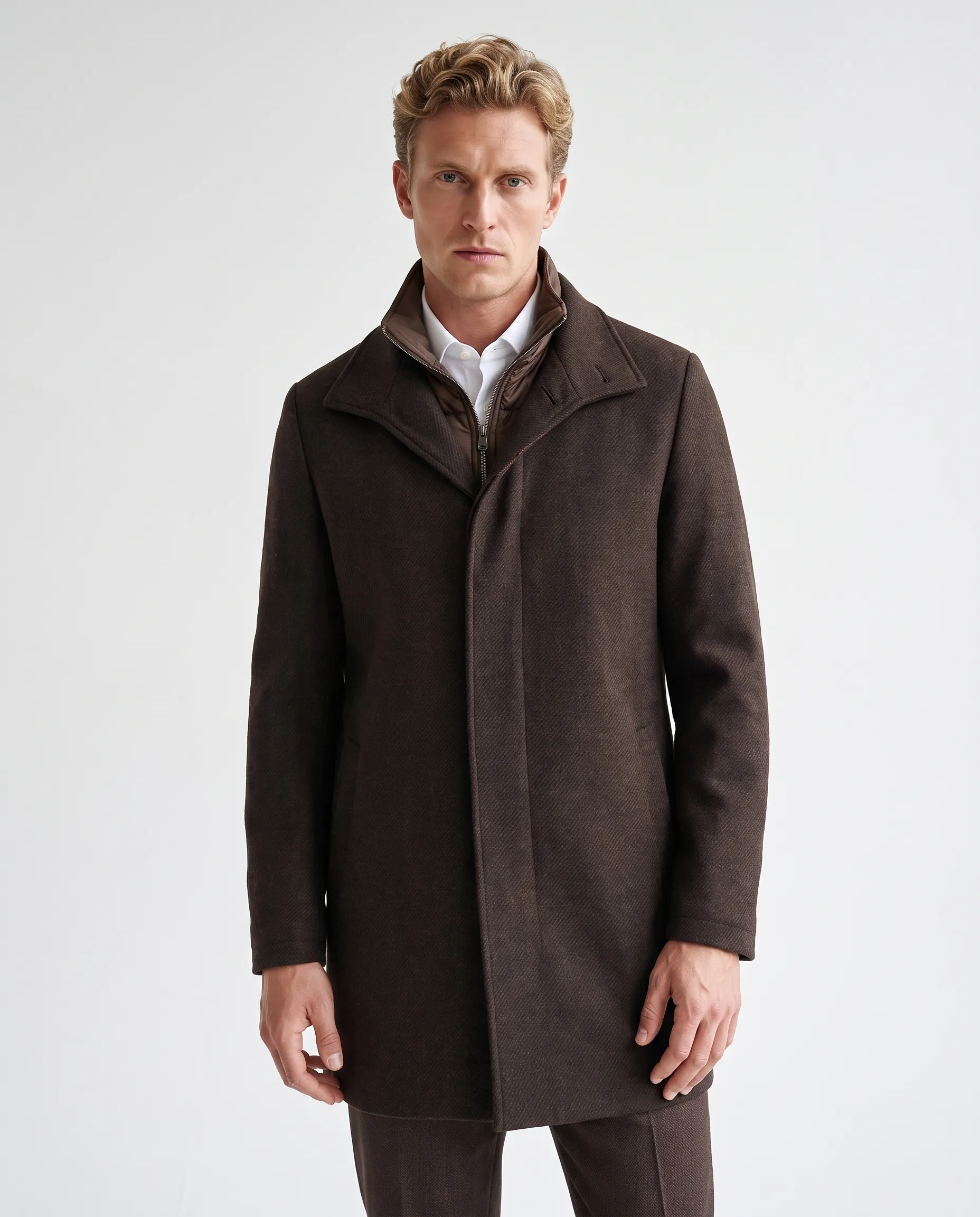 Recall Overcoat Seal Brown 102736-003-46