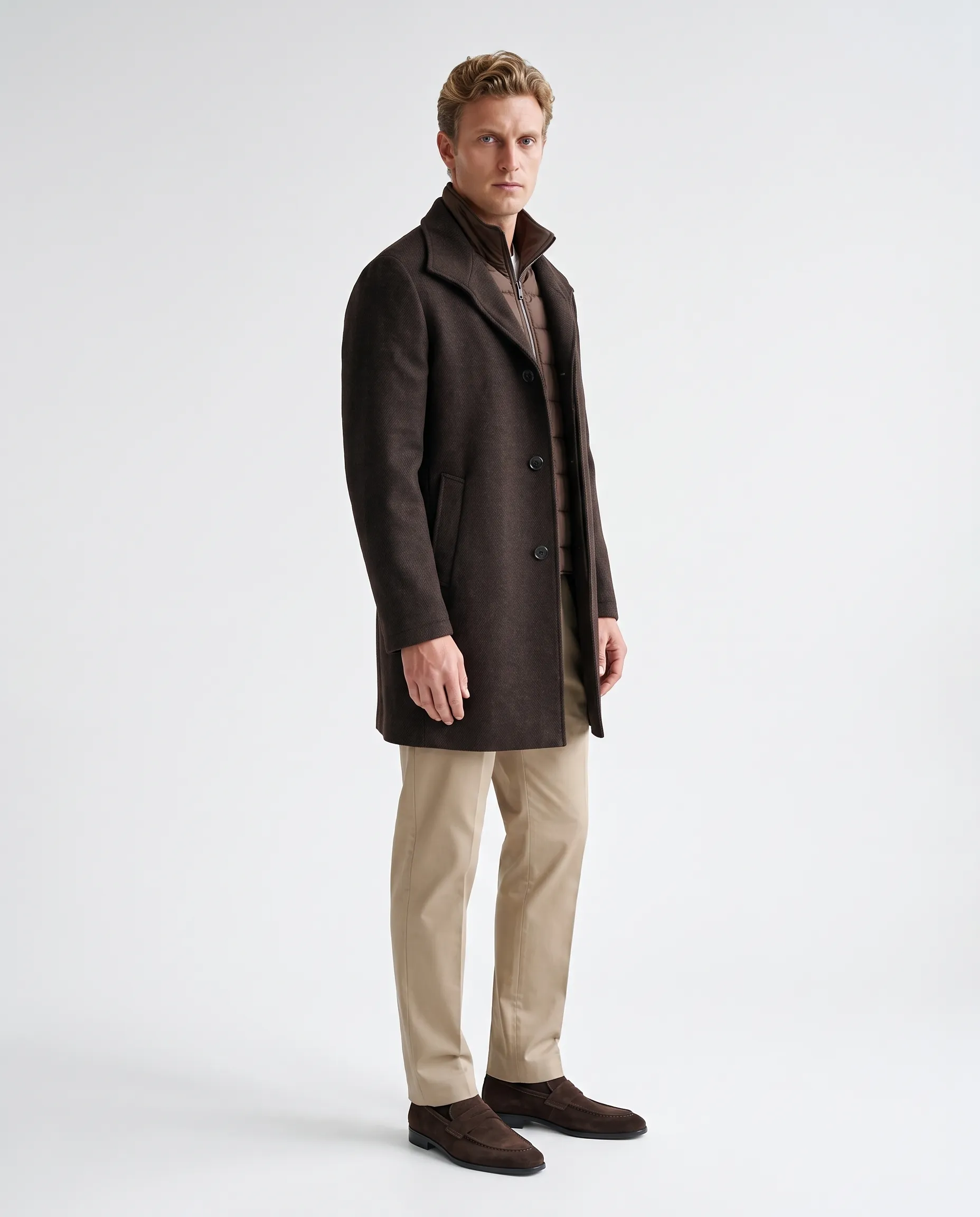 Recall Overcoat Seal Brown 102736-003-46