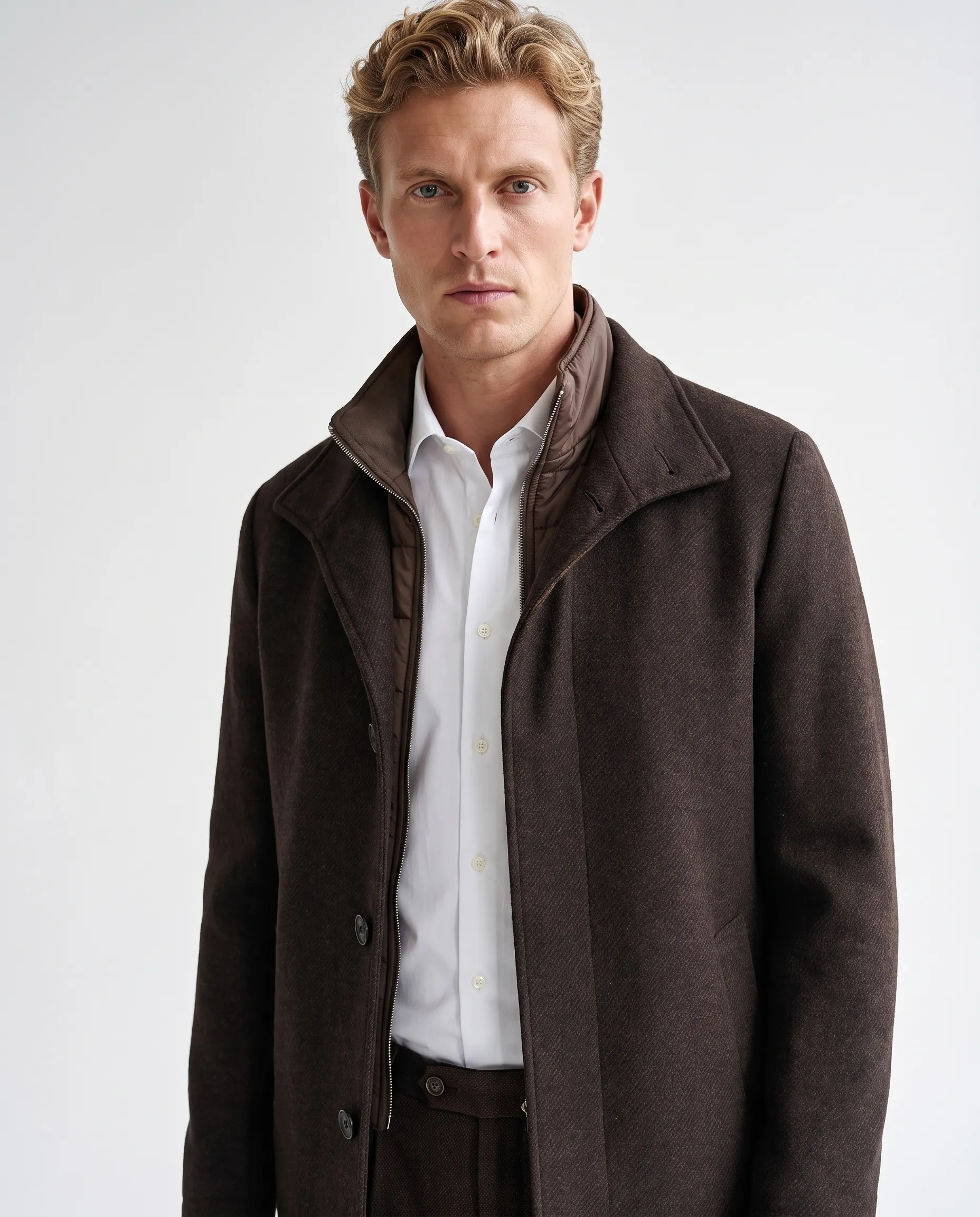 Recall Overcoat Seal Brown 102736-003-46
