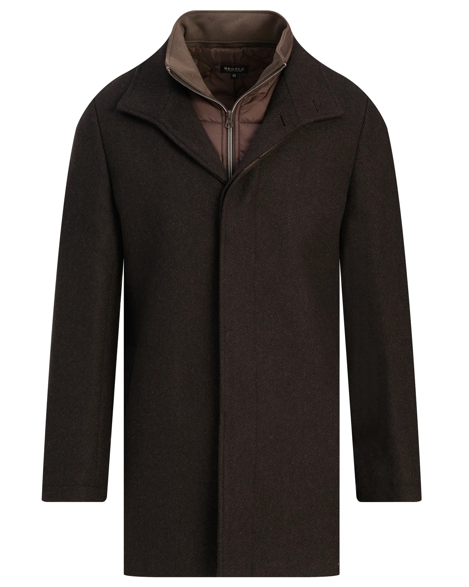 Recall Overcoat Seal Brown 102736-003-46