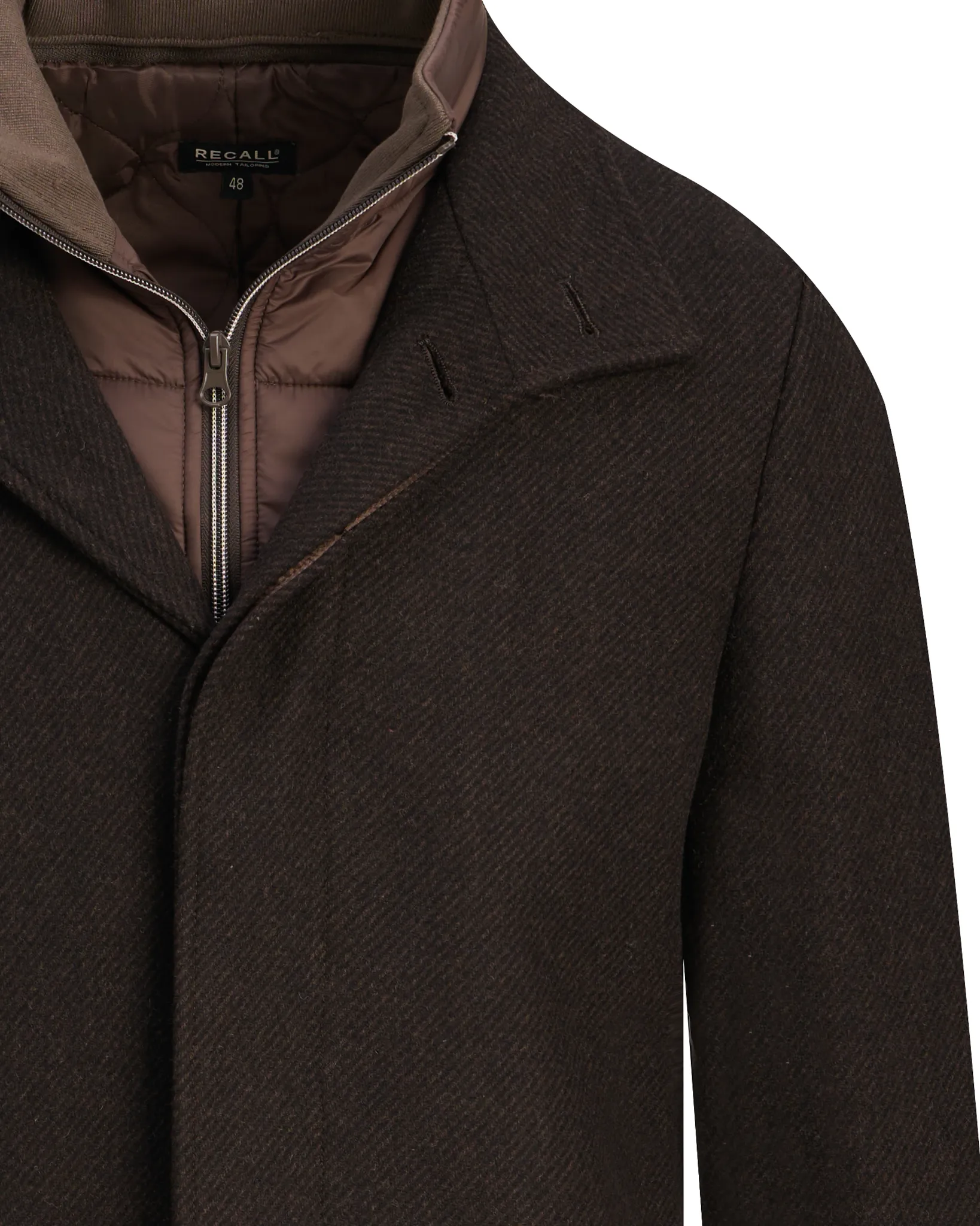 Recall Overcoat Seal Brown 102736-003-46