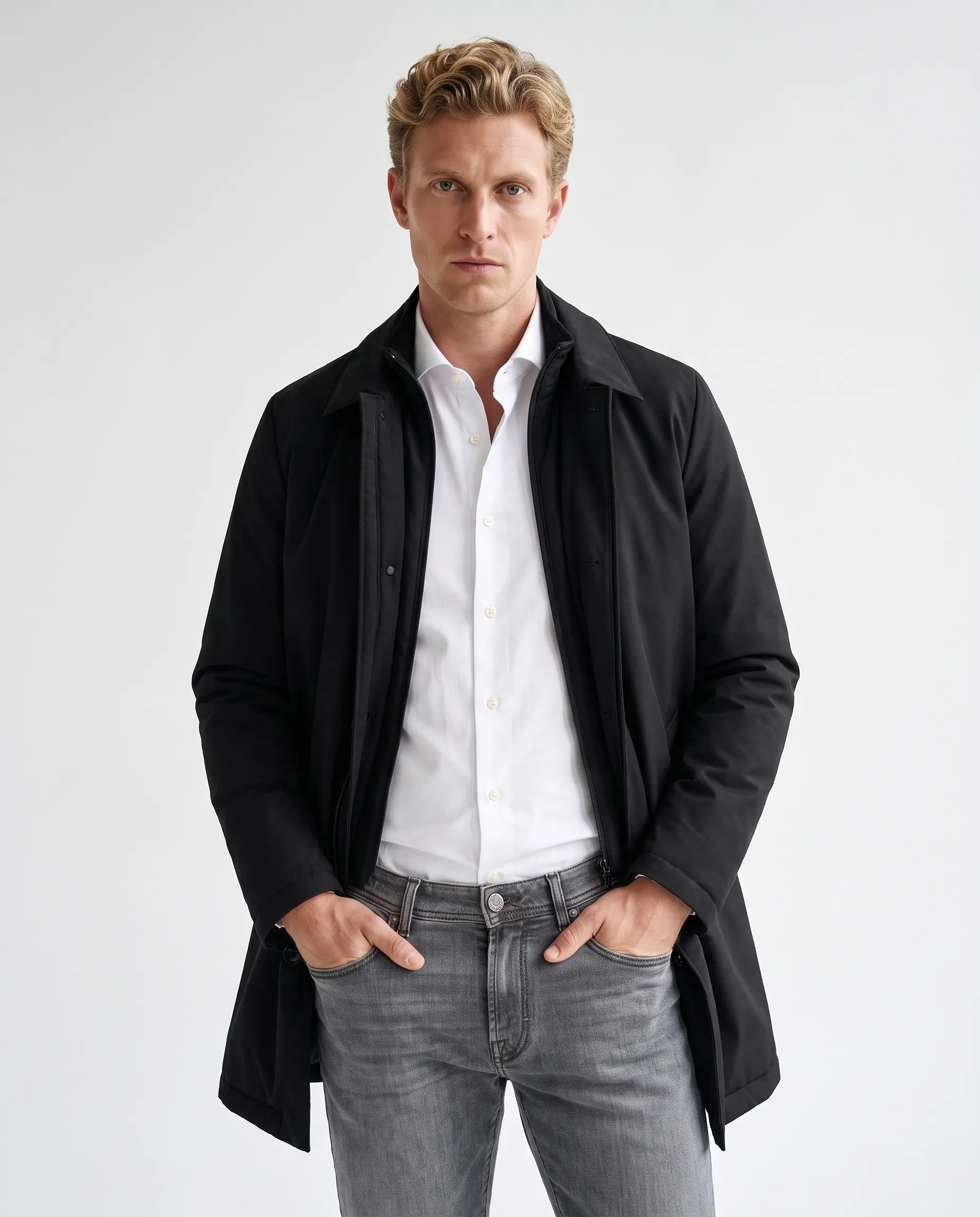 Recall Overcoat Black 102738-001-46