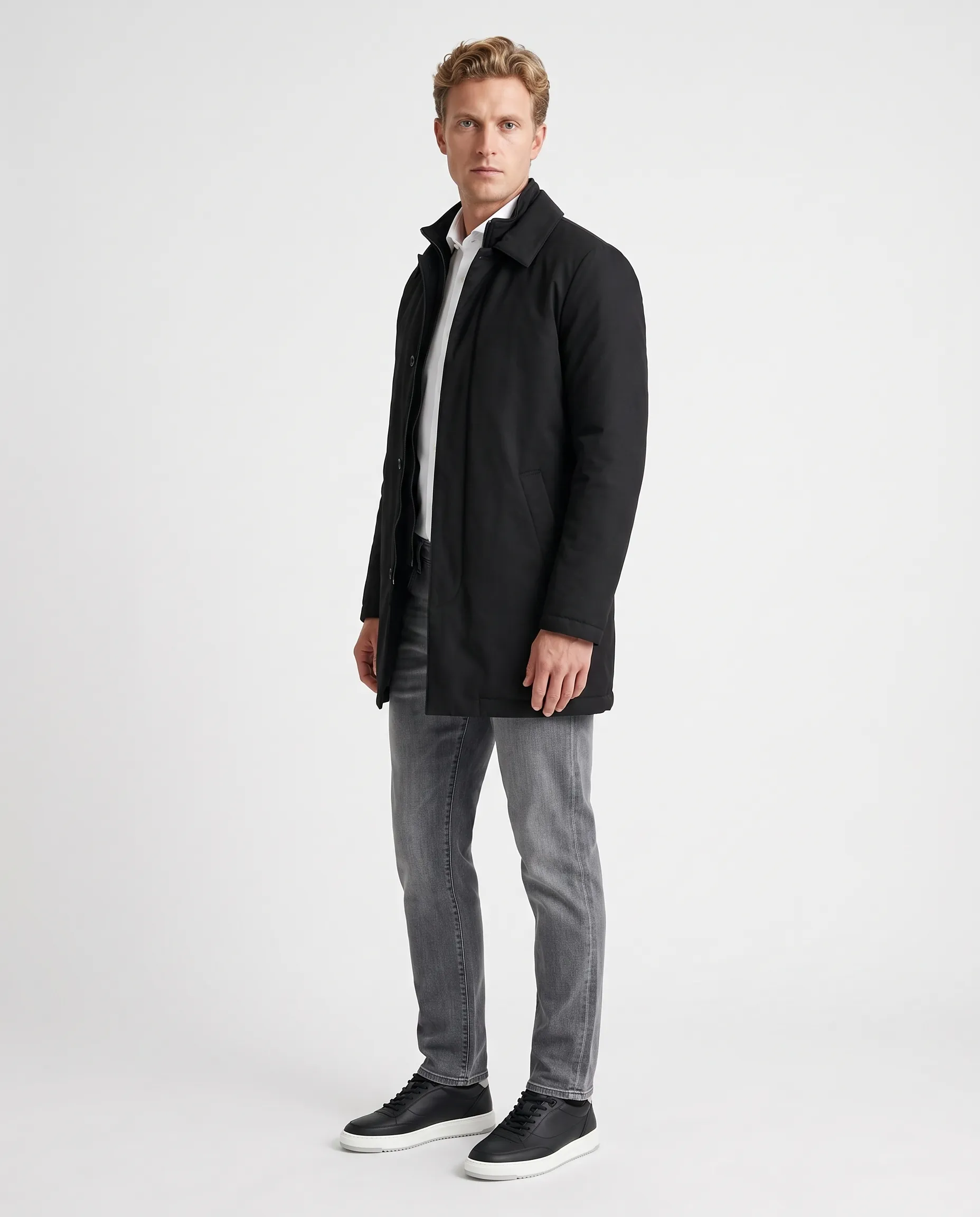 Recall Overcoat Black 102738-001-46