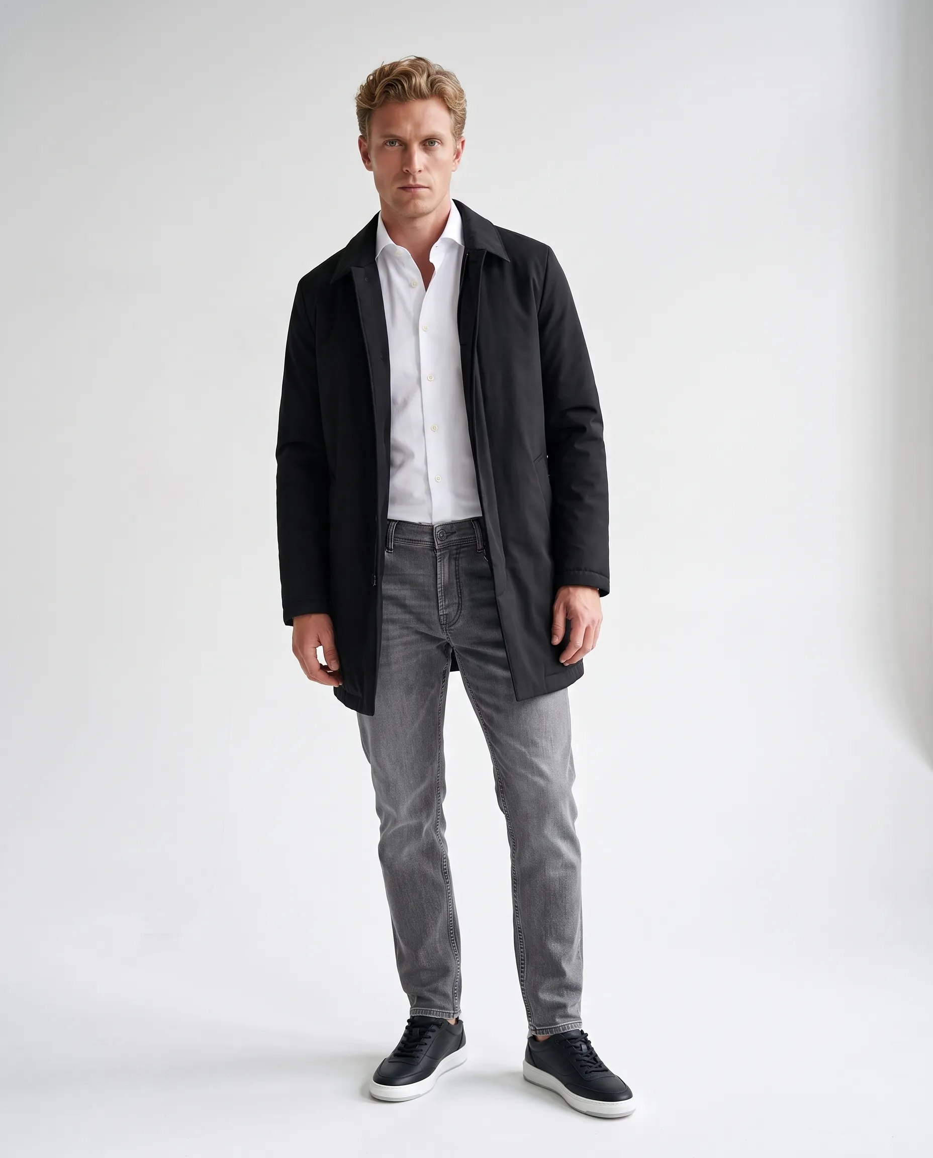 Recall Overcoat Black 102738-001-46