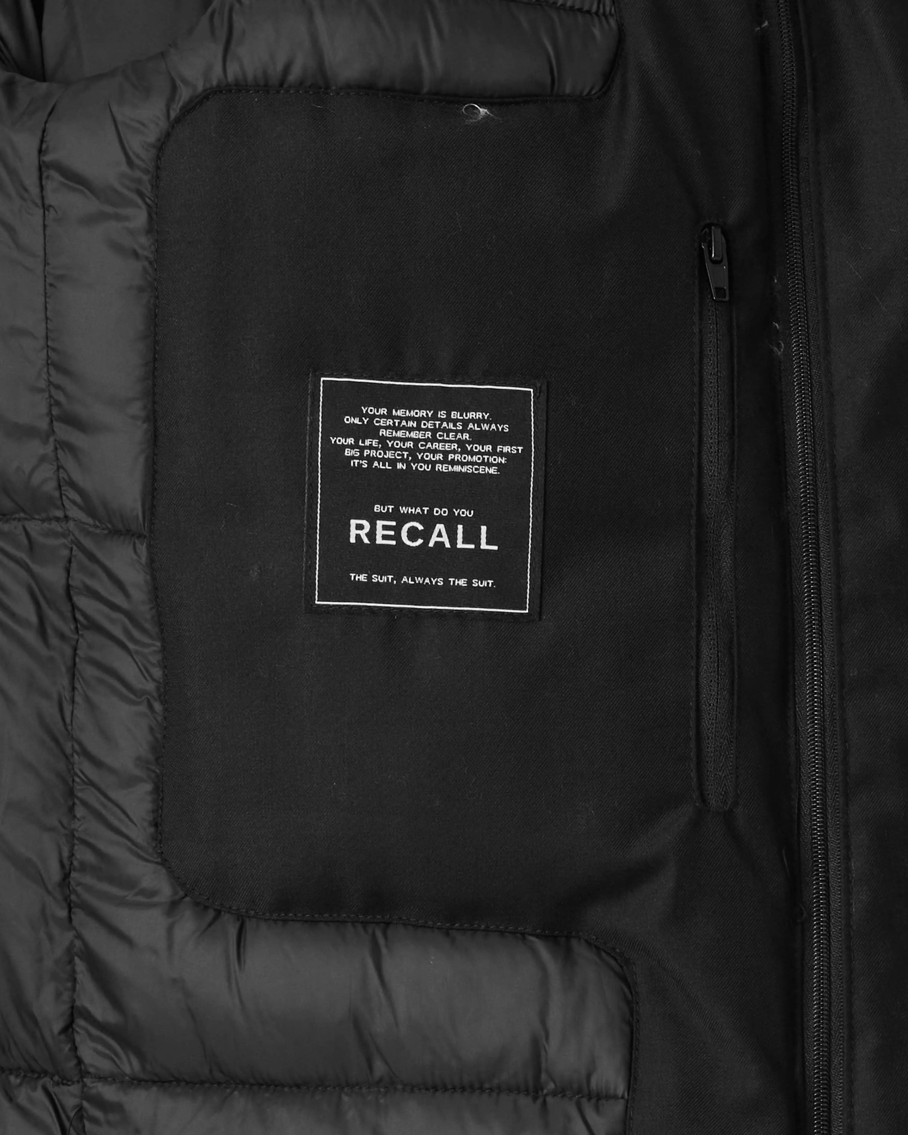 Recall Overcoat Black 102738-001-46