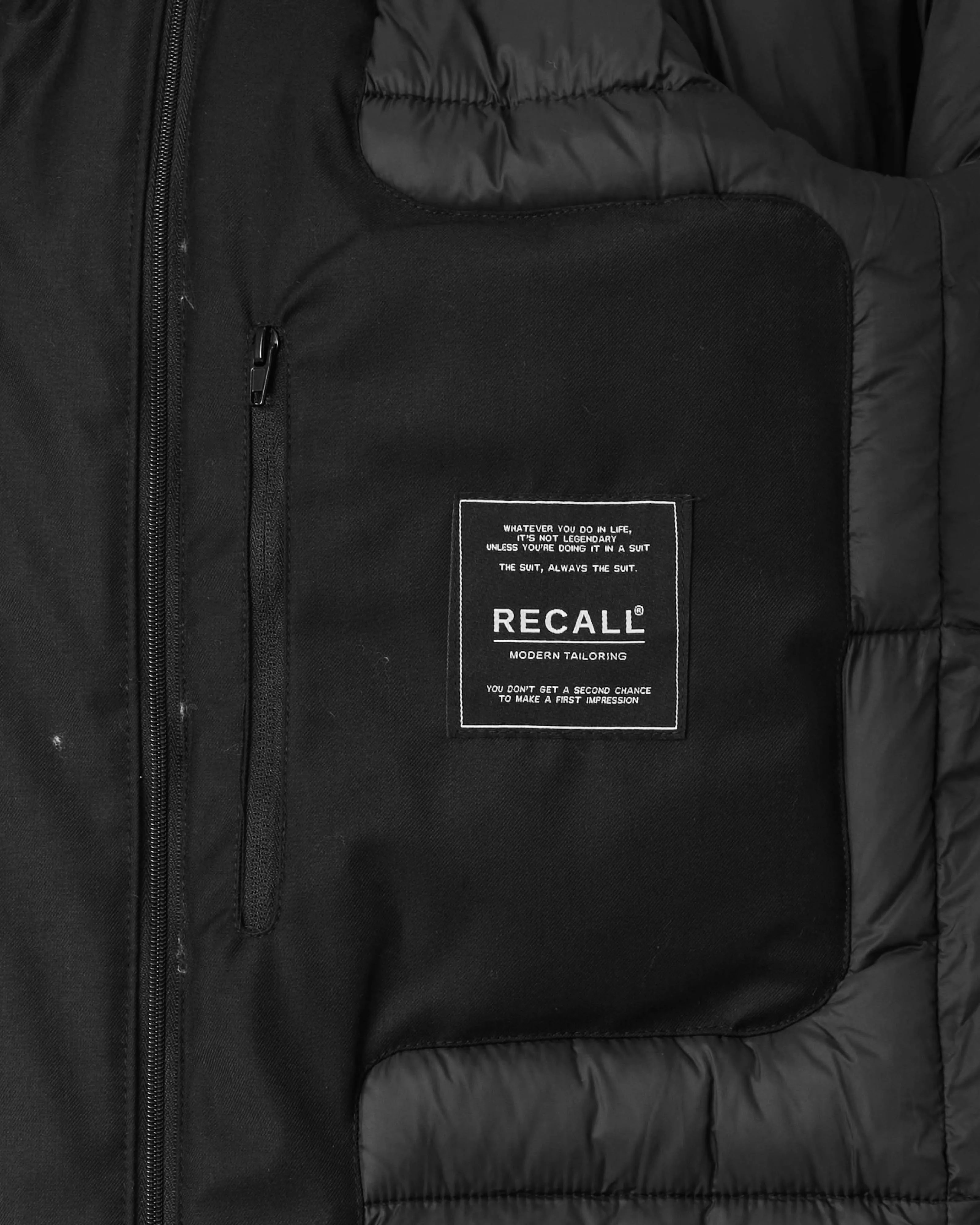 Recall Overcoat Black 102738-001-46