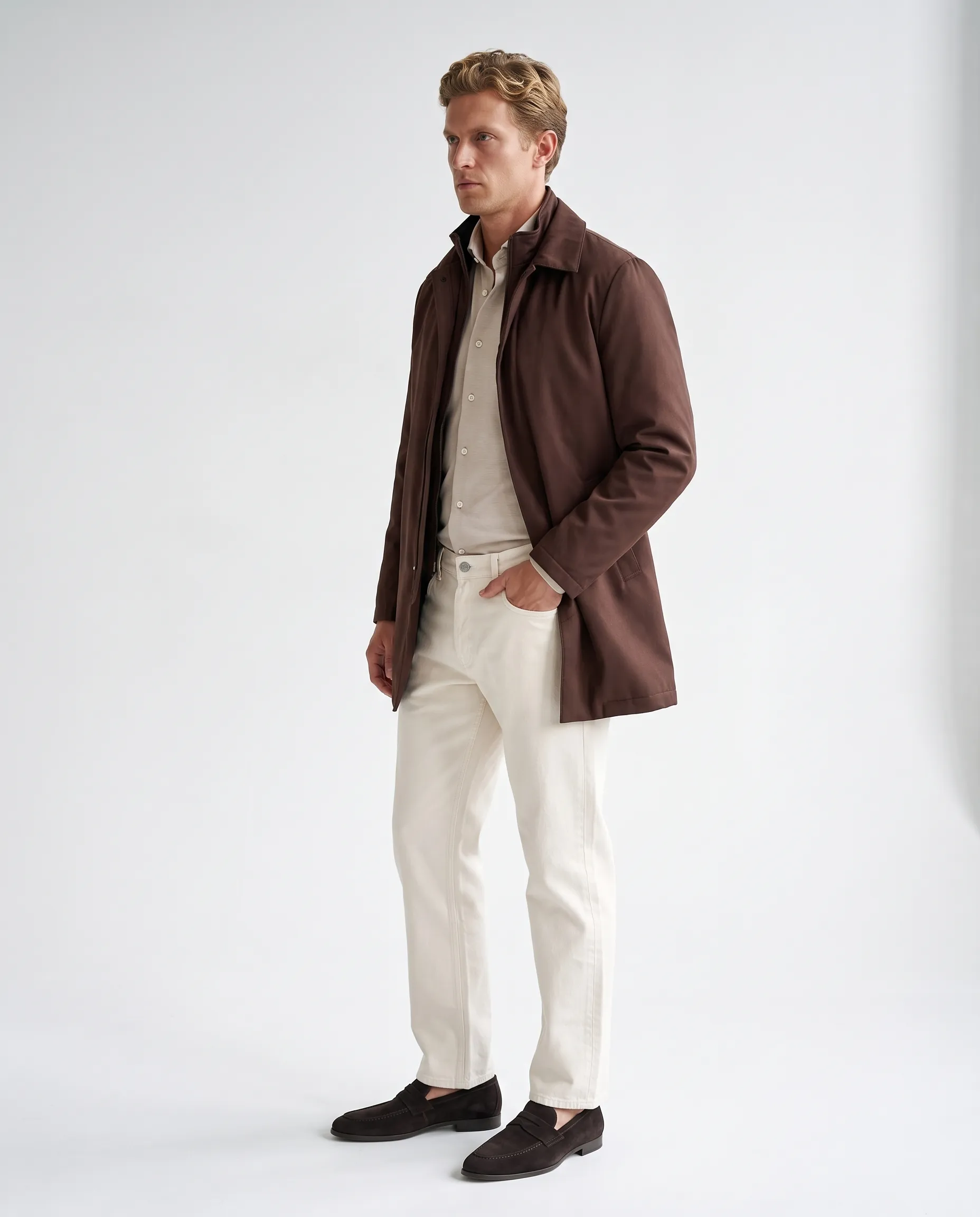 Recall Overcoat Seal Brown 102738-004-46