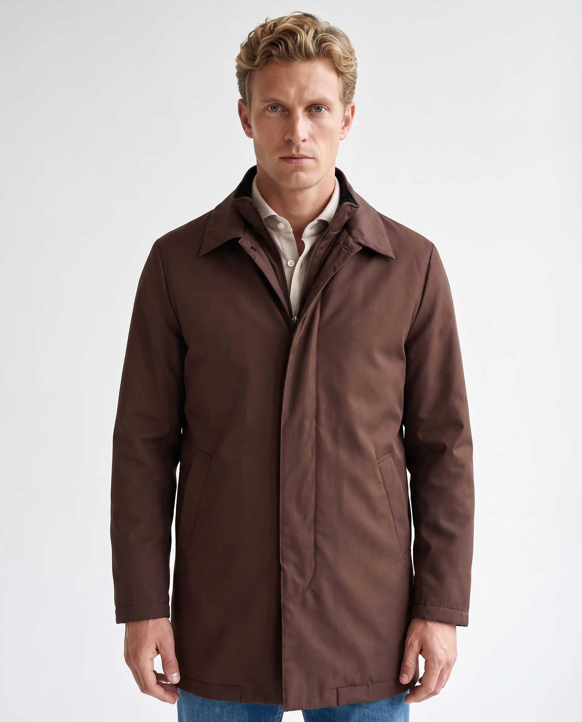 Recall Overcoat Seal Brown 102738-004-46