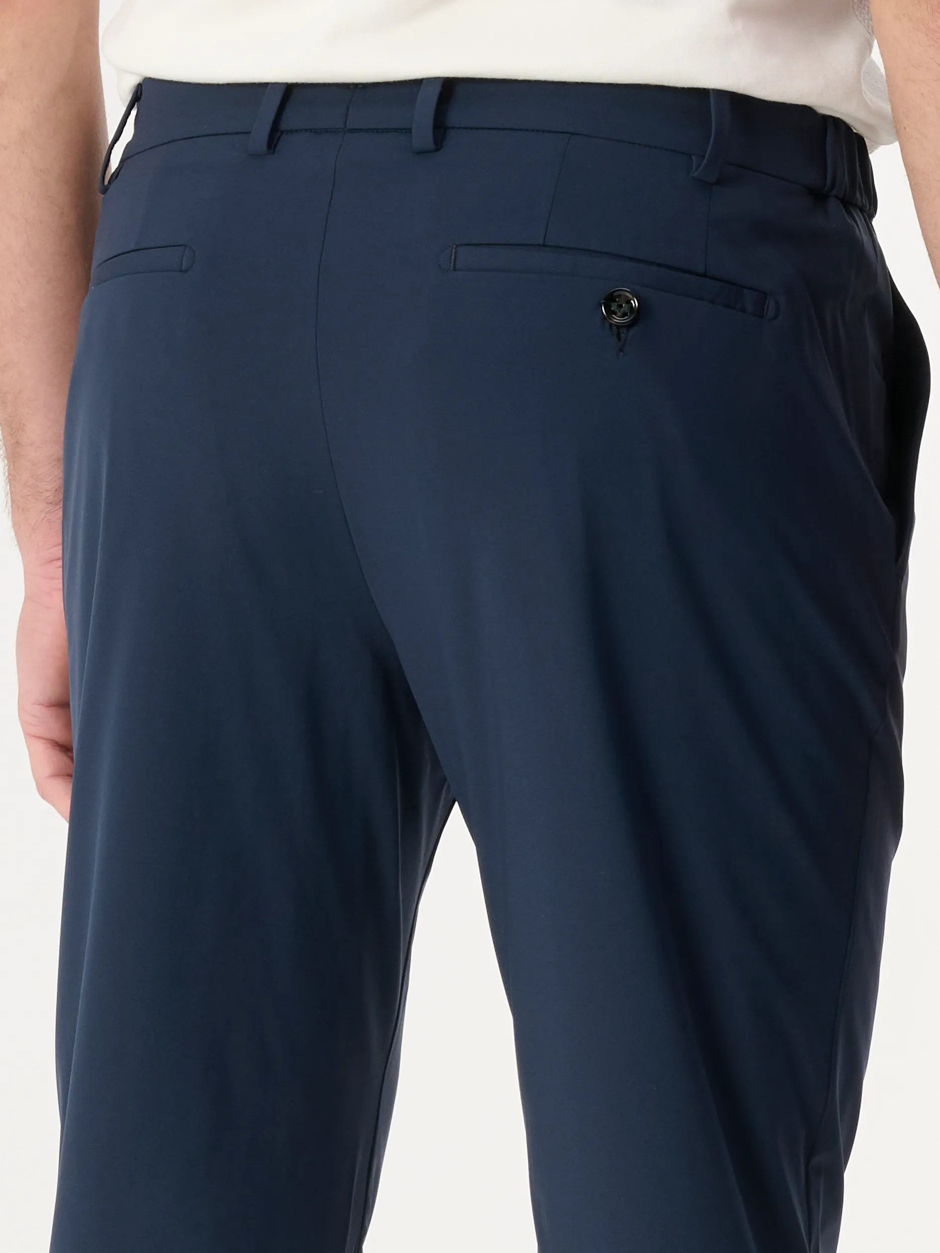 Berwich Chino Donker blauw 102777-001-46