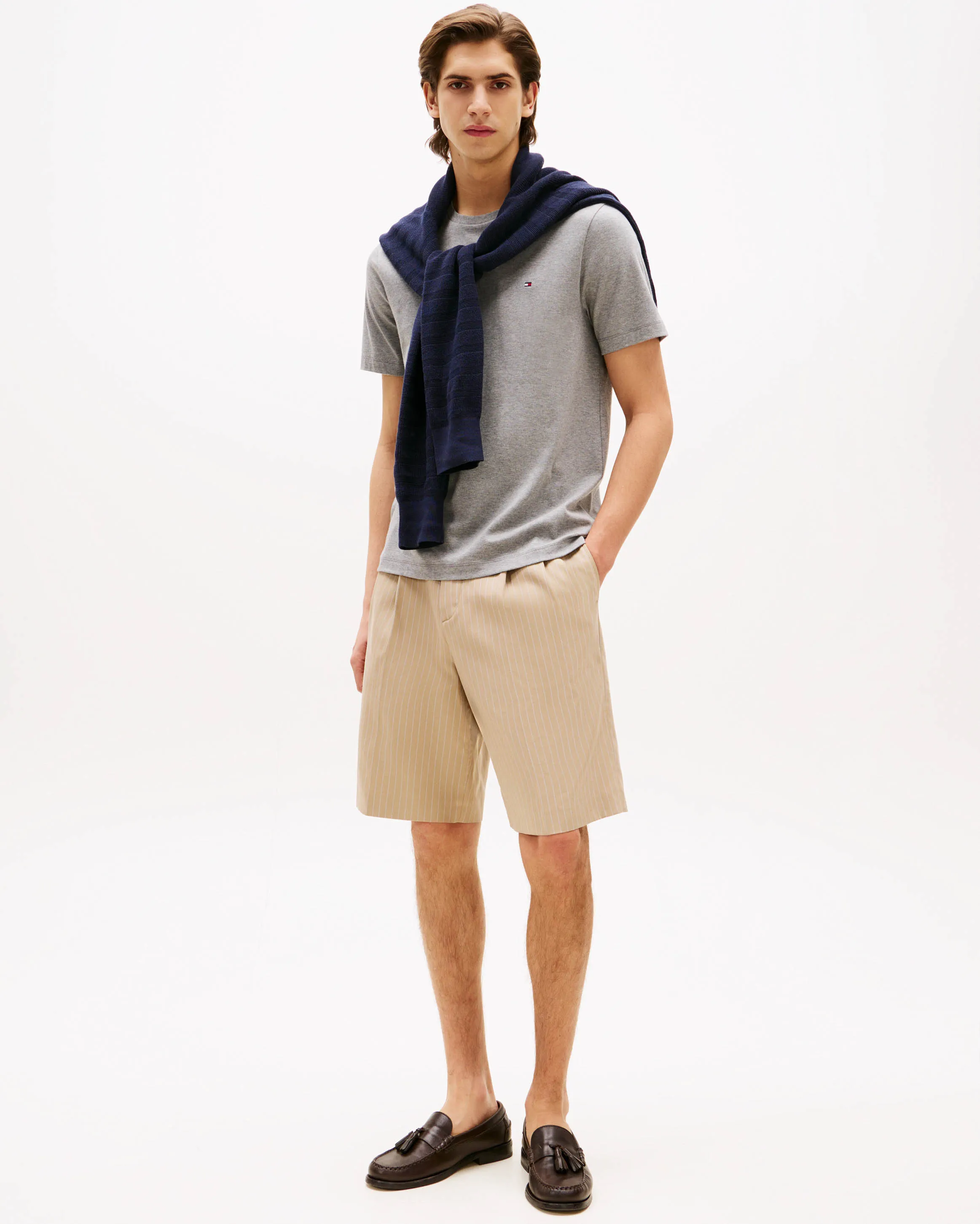 Tommy Hilfiger Menswear T-shirt KM Grijs 102783-001-L