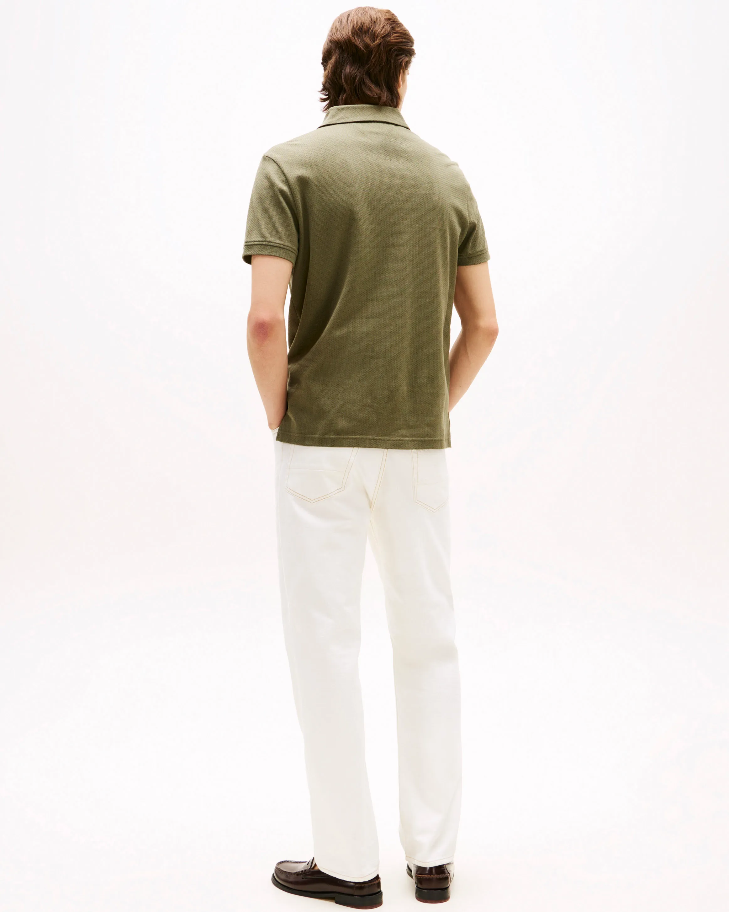Tommy Hilfiger Menswear Polo SS Groen 102793-001-L