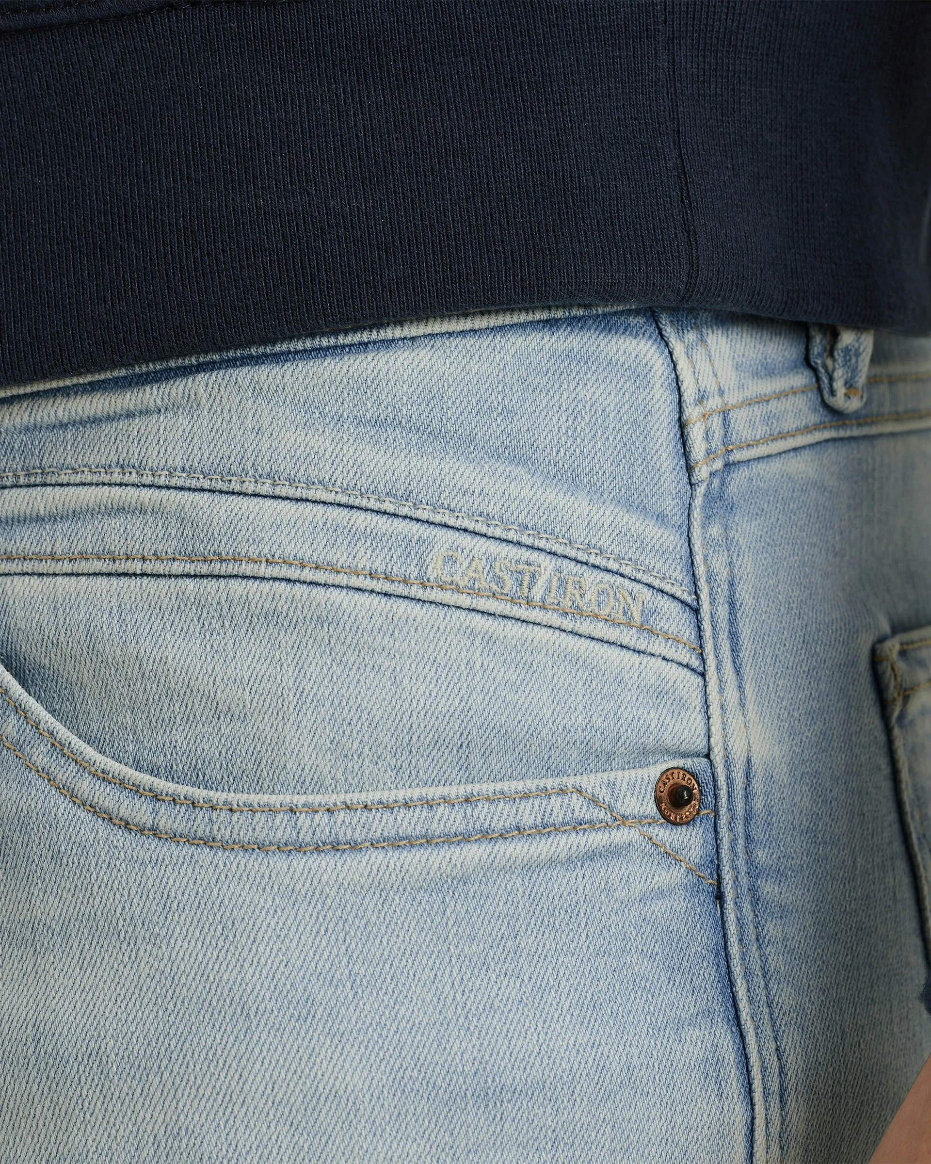 Cast Iron Jeans Blauw 102913-001-28/32