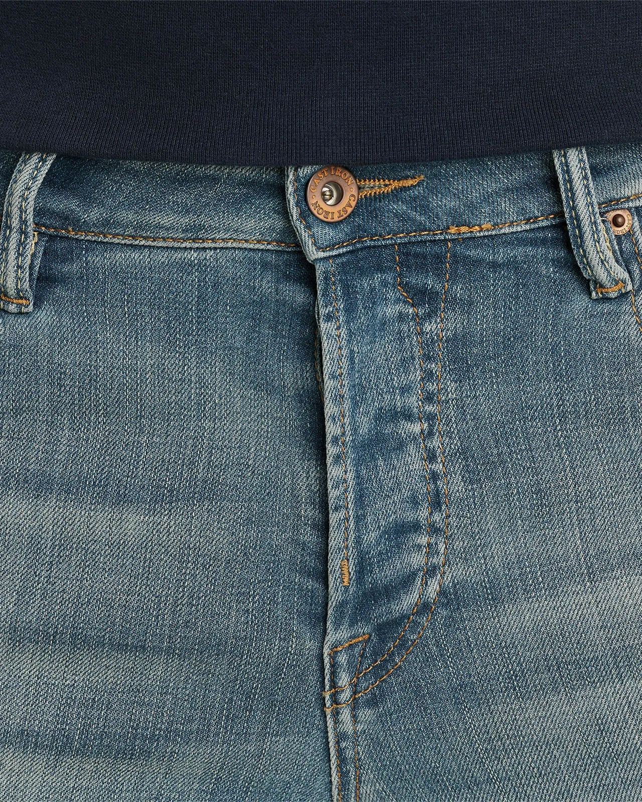 Cast Iron Jeans Blauw 102914-001-28/32