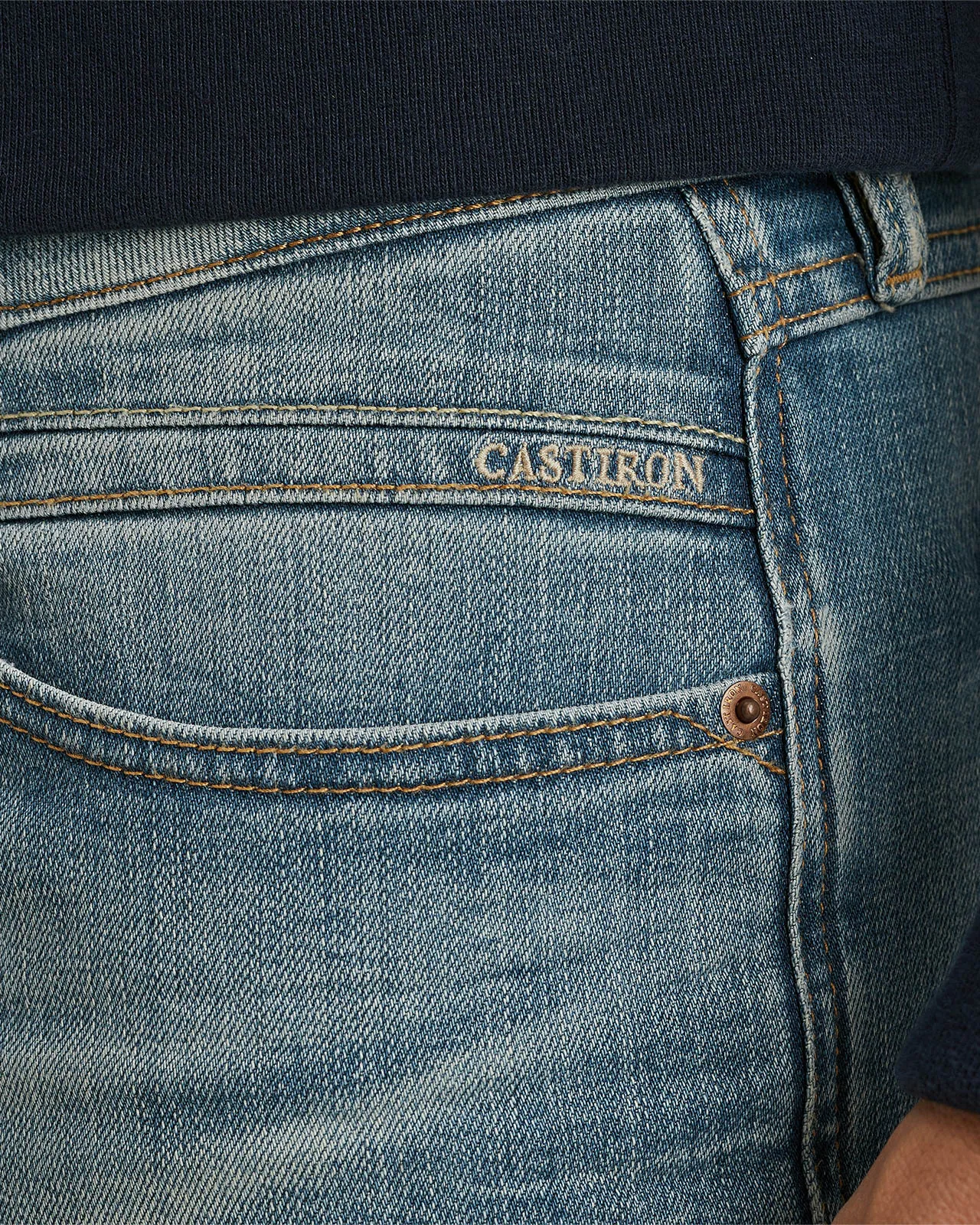 Cast Iron Jeans Blauw 102914-001-28/32