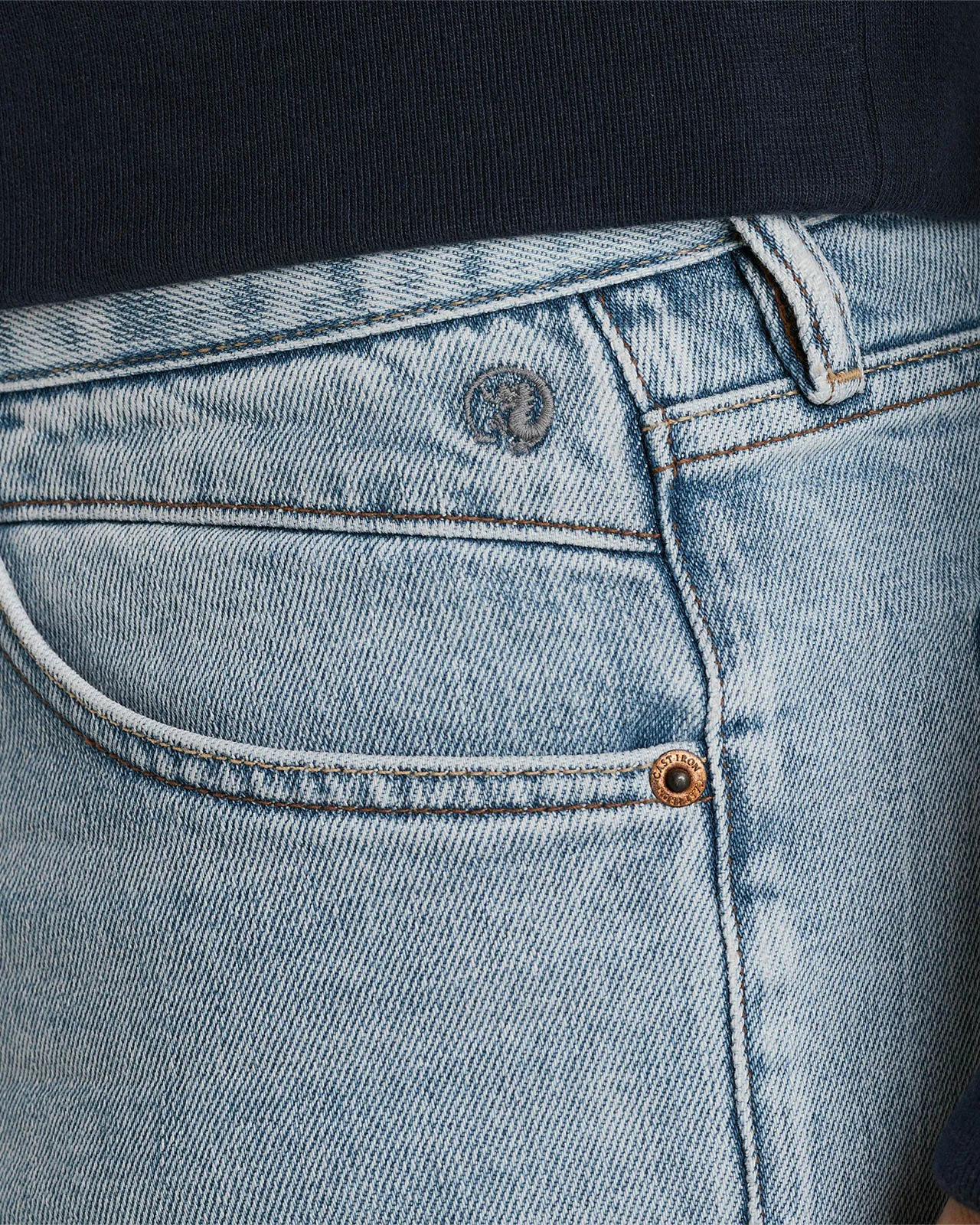 Cast Iron Valver Jeans Blauw 102915-001-28/32