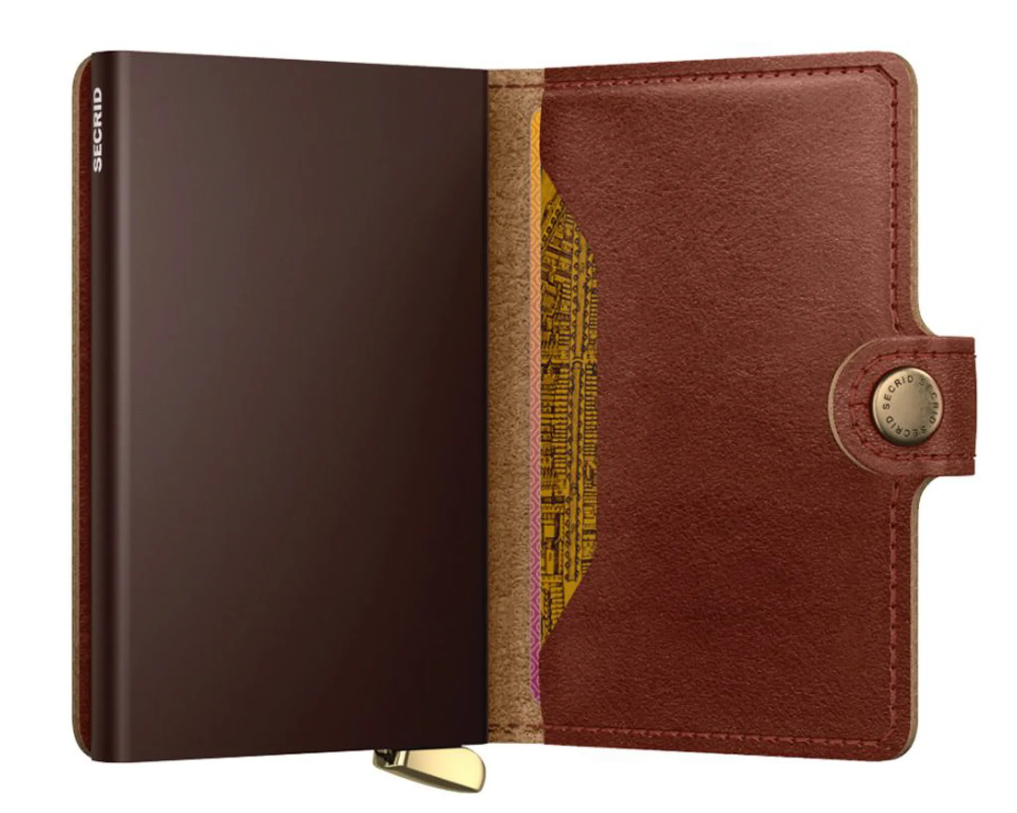 Secrid Portemonnee Licht bruin 102938-001-0