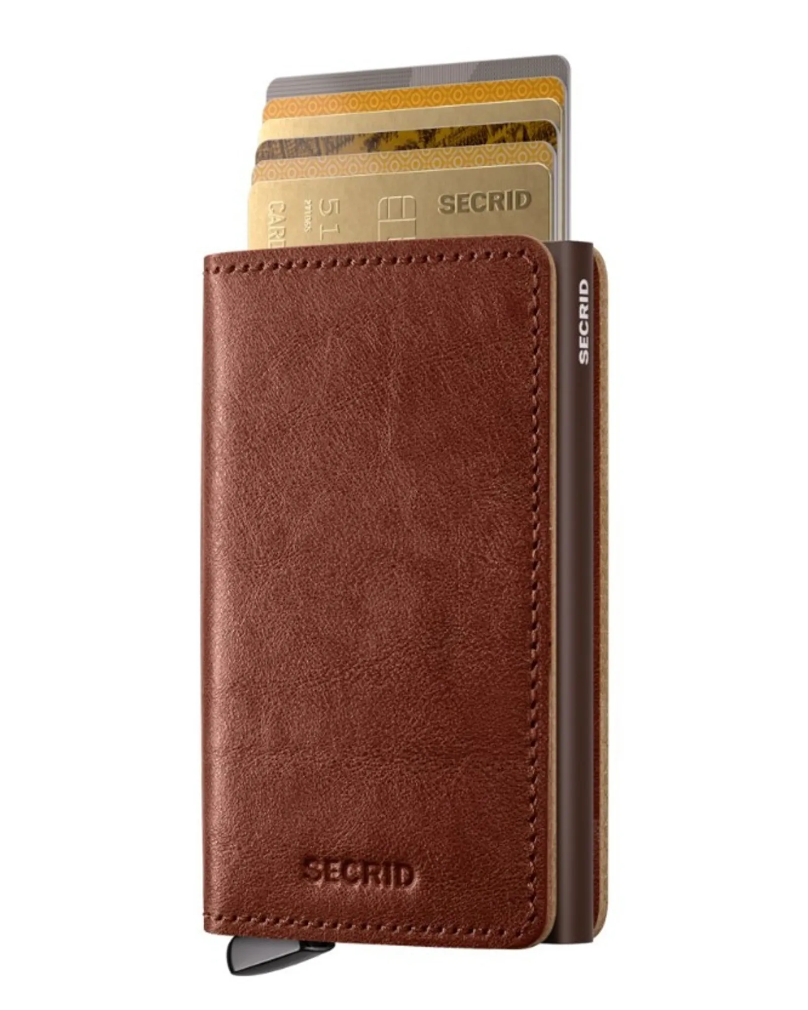 Secrid Portemonnee Licht bruin 102941-001-0