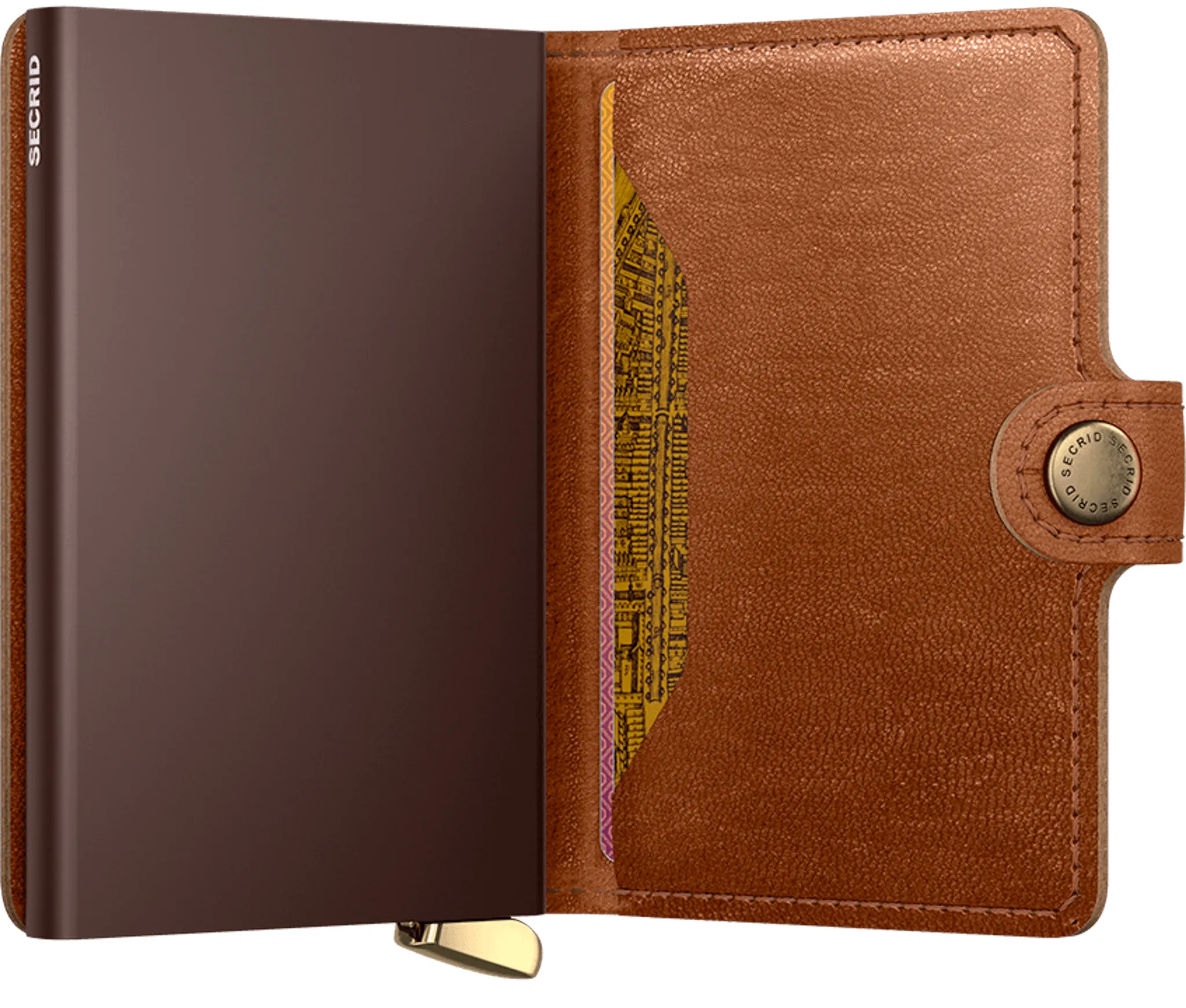 Secrid Portemonnee Licht bruin 102956-001-0
