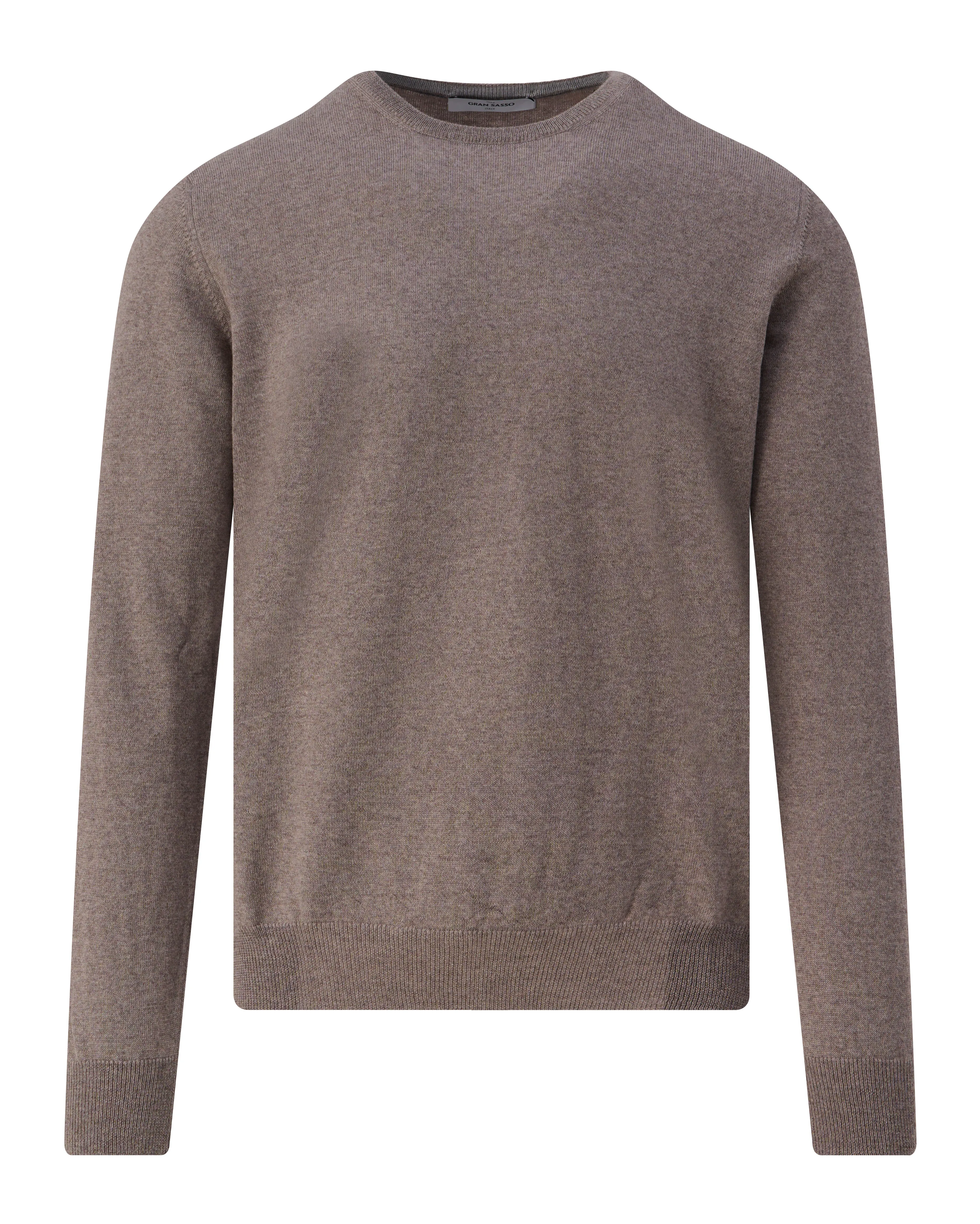 Gran Sasso Trui ronde hals Bruin 102995-001-48