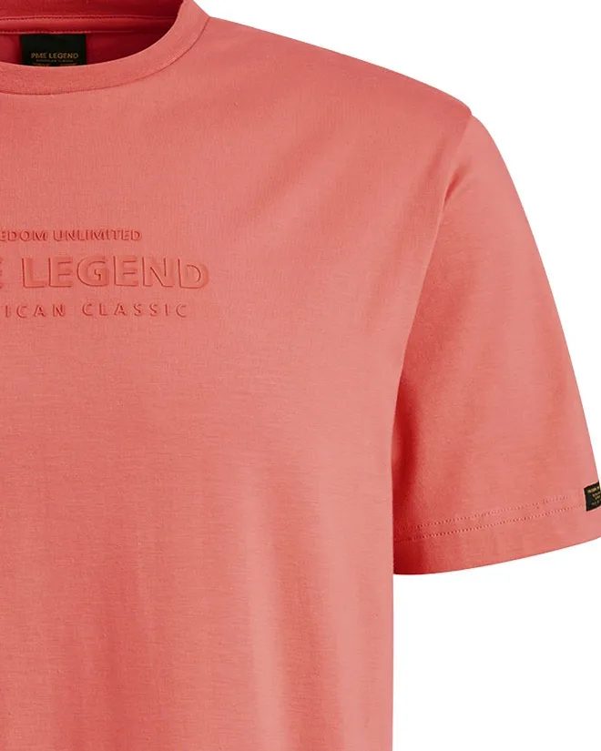 PME Legend T-shirt SS Rood 103035-001-L