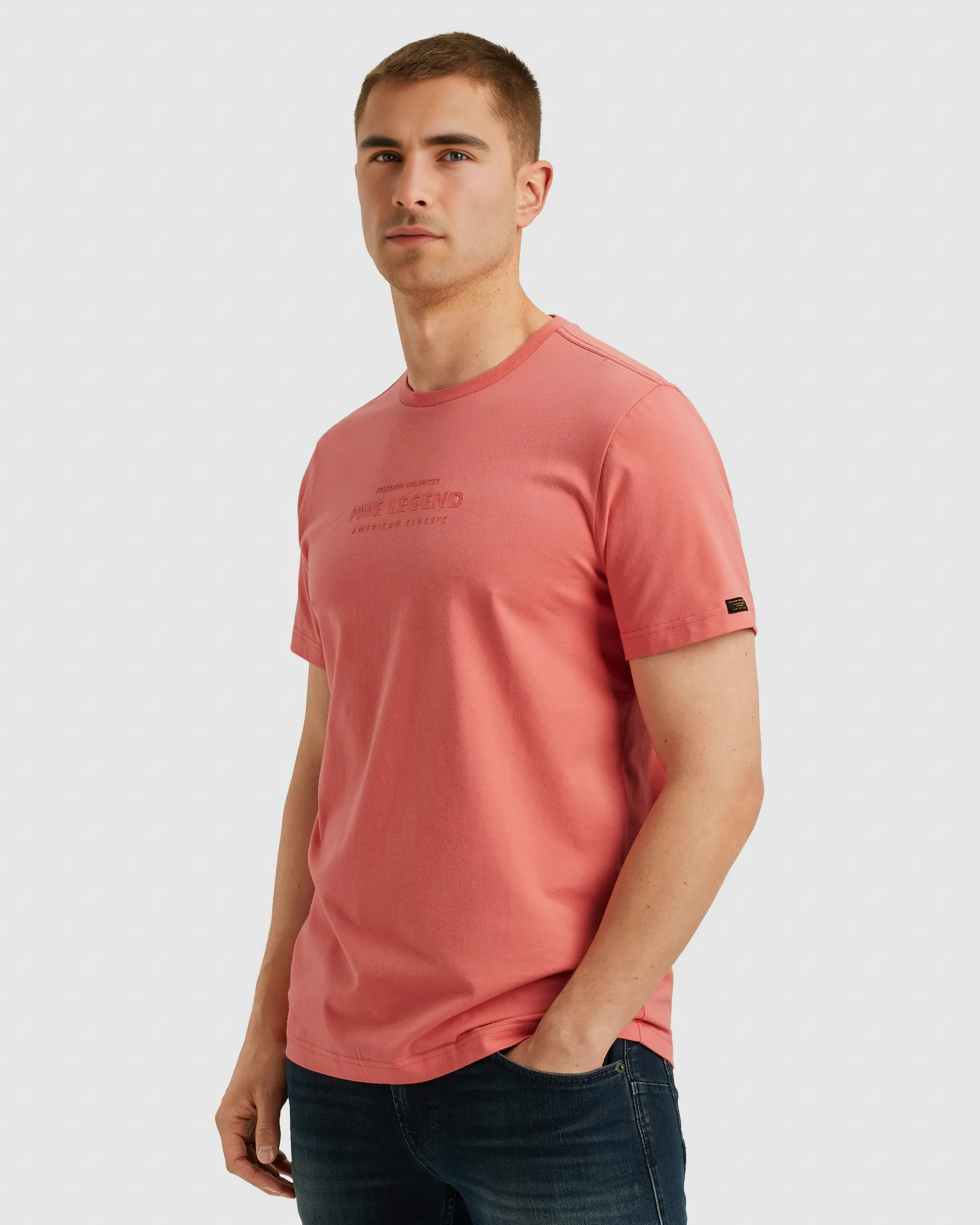 PME Legend T-shirt SS Rood 103035-001-L
