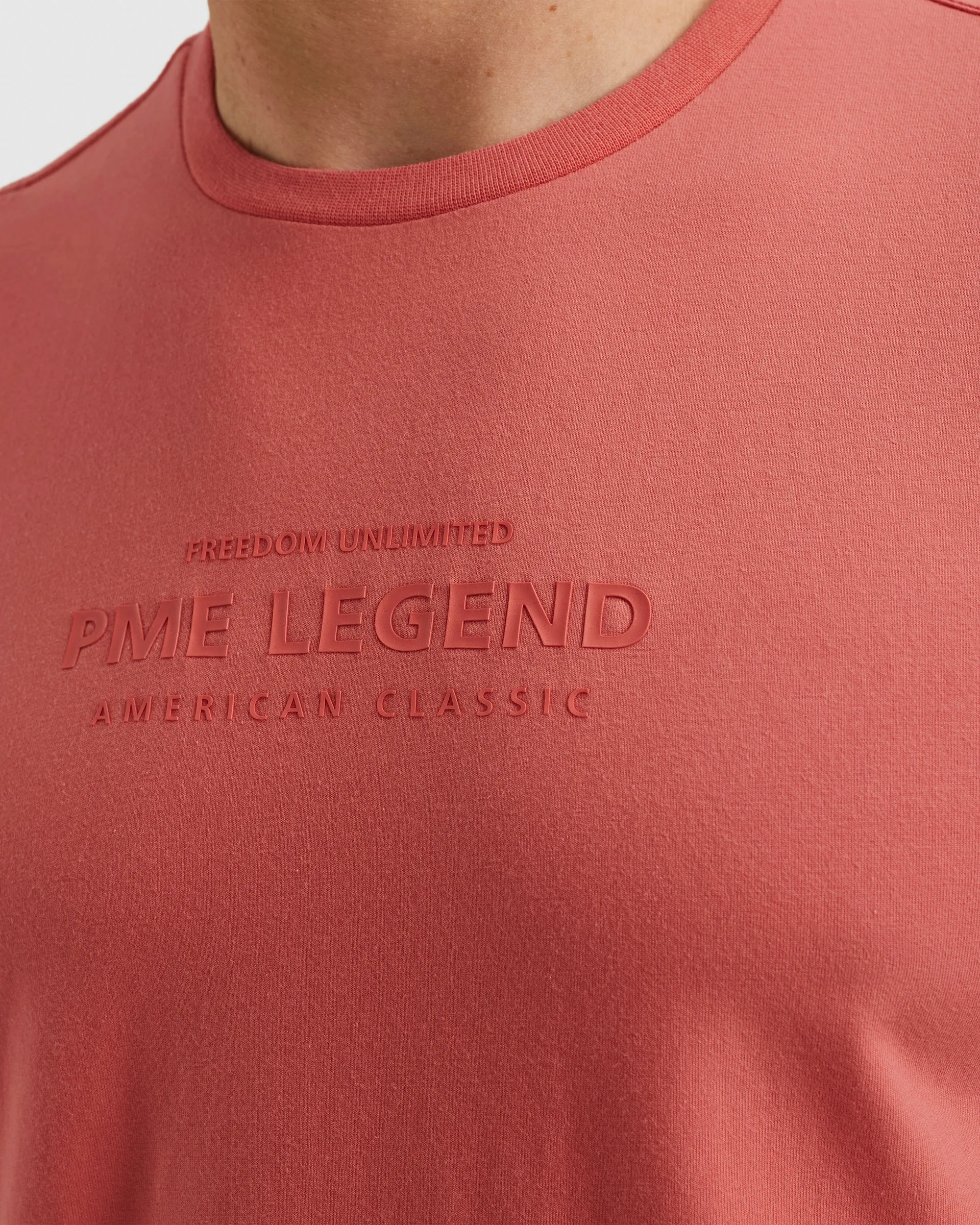 PME Legend T-shirt SS Rood 103035-001-L