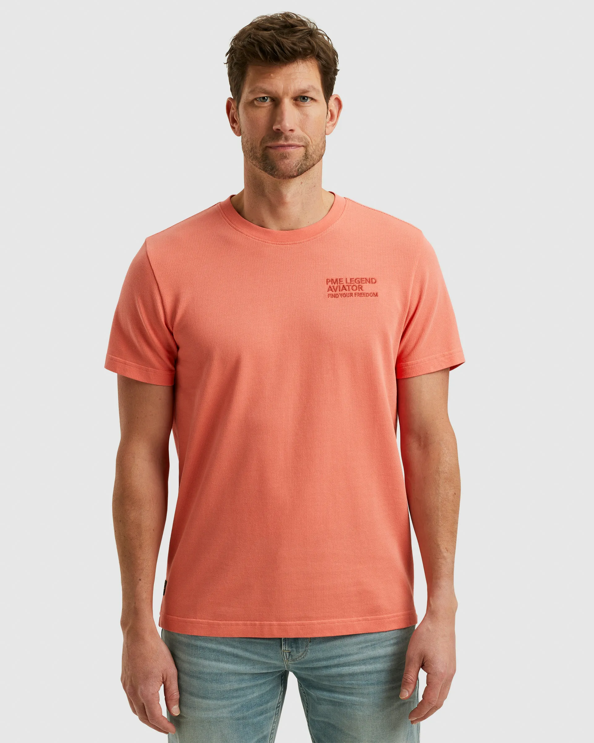 PME Legend T-shirt SS Rood 103037-001-L
