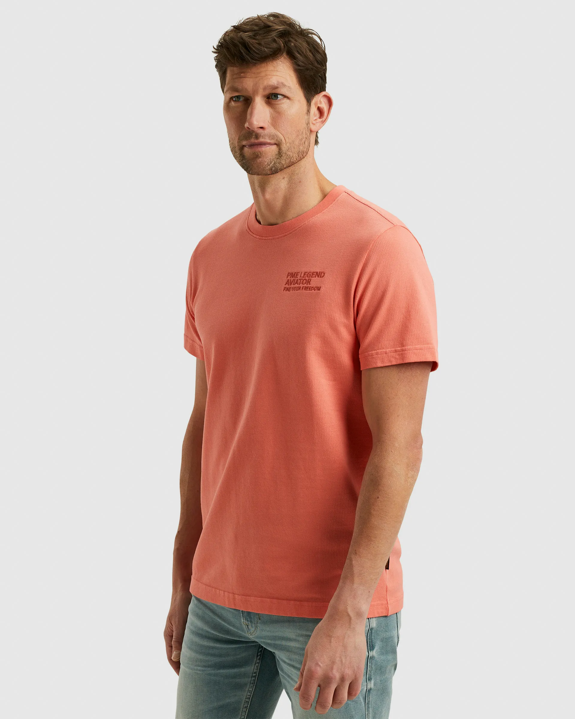 PME Legend T-shirt SS Rood 103037-001-L