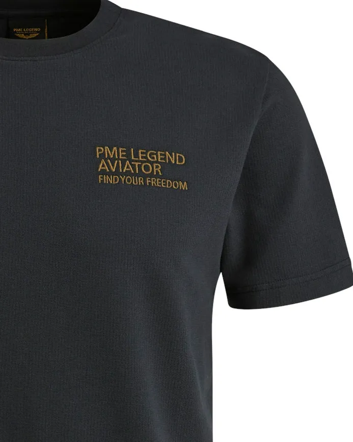 PME Legend T-shirt SS Blauw 103038-001-L