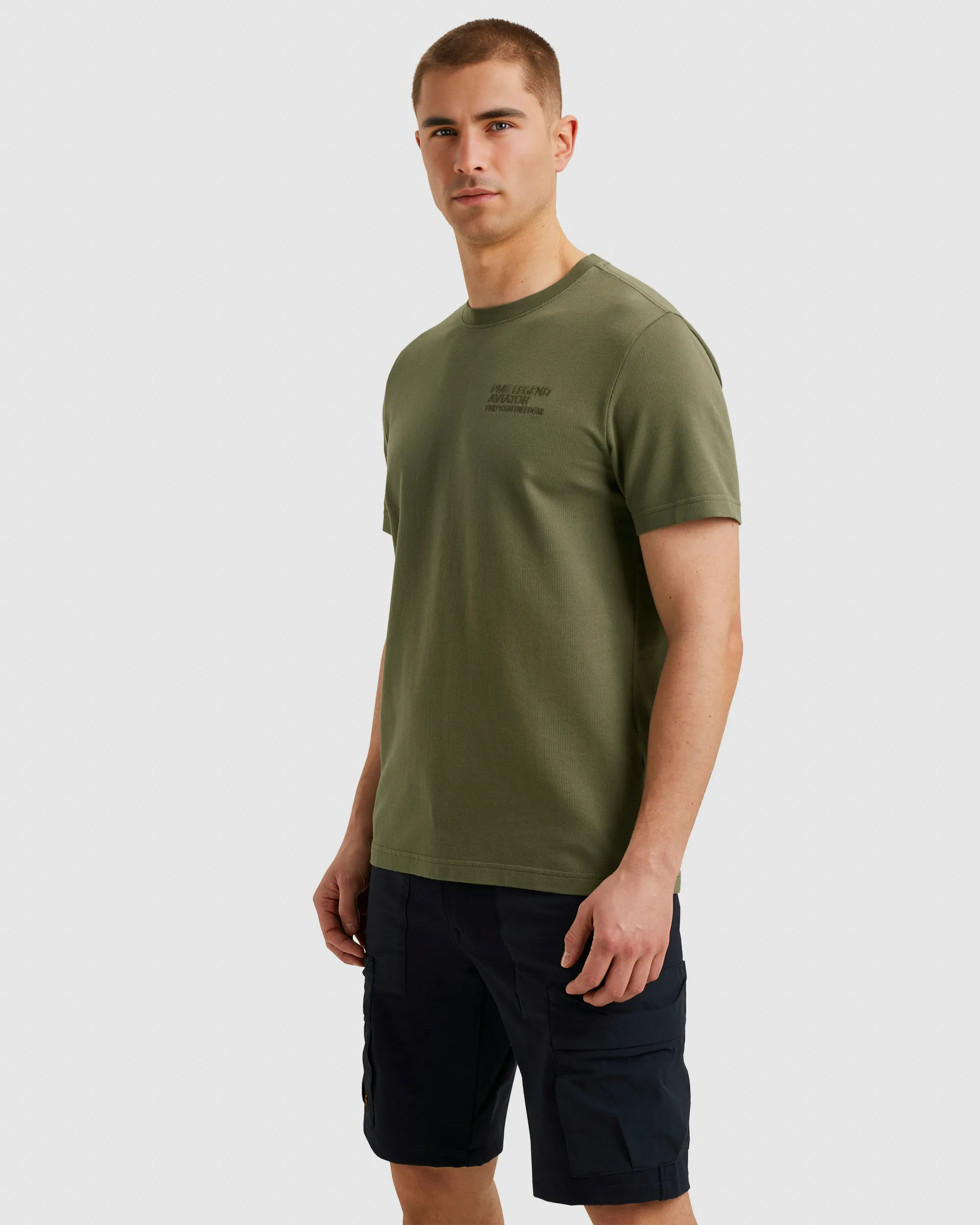 PME Legend T-shirt SS Groen 103039-001-L