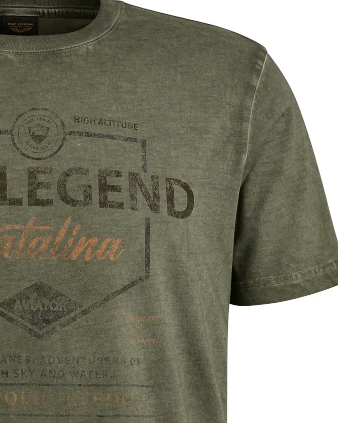 PME Legend T-shirt SS Groen 103040-001-L