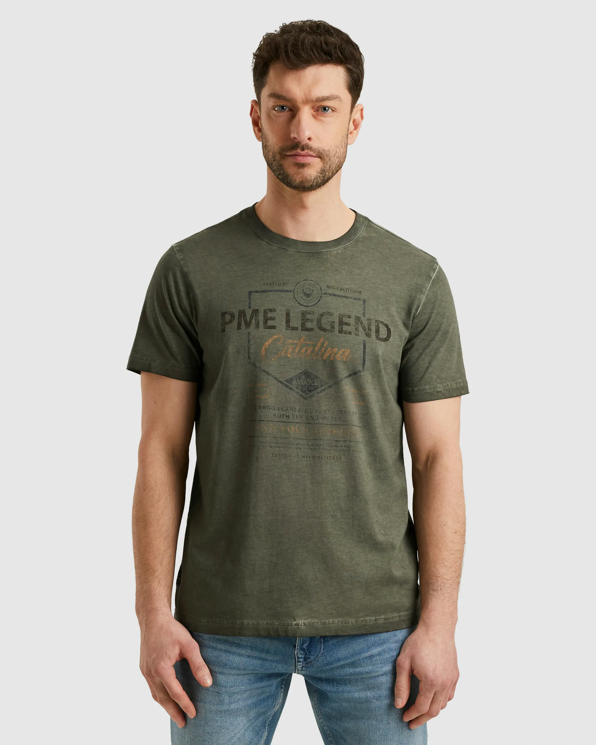 PME Legend T-shirt SS Groen 103040-001-L